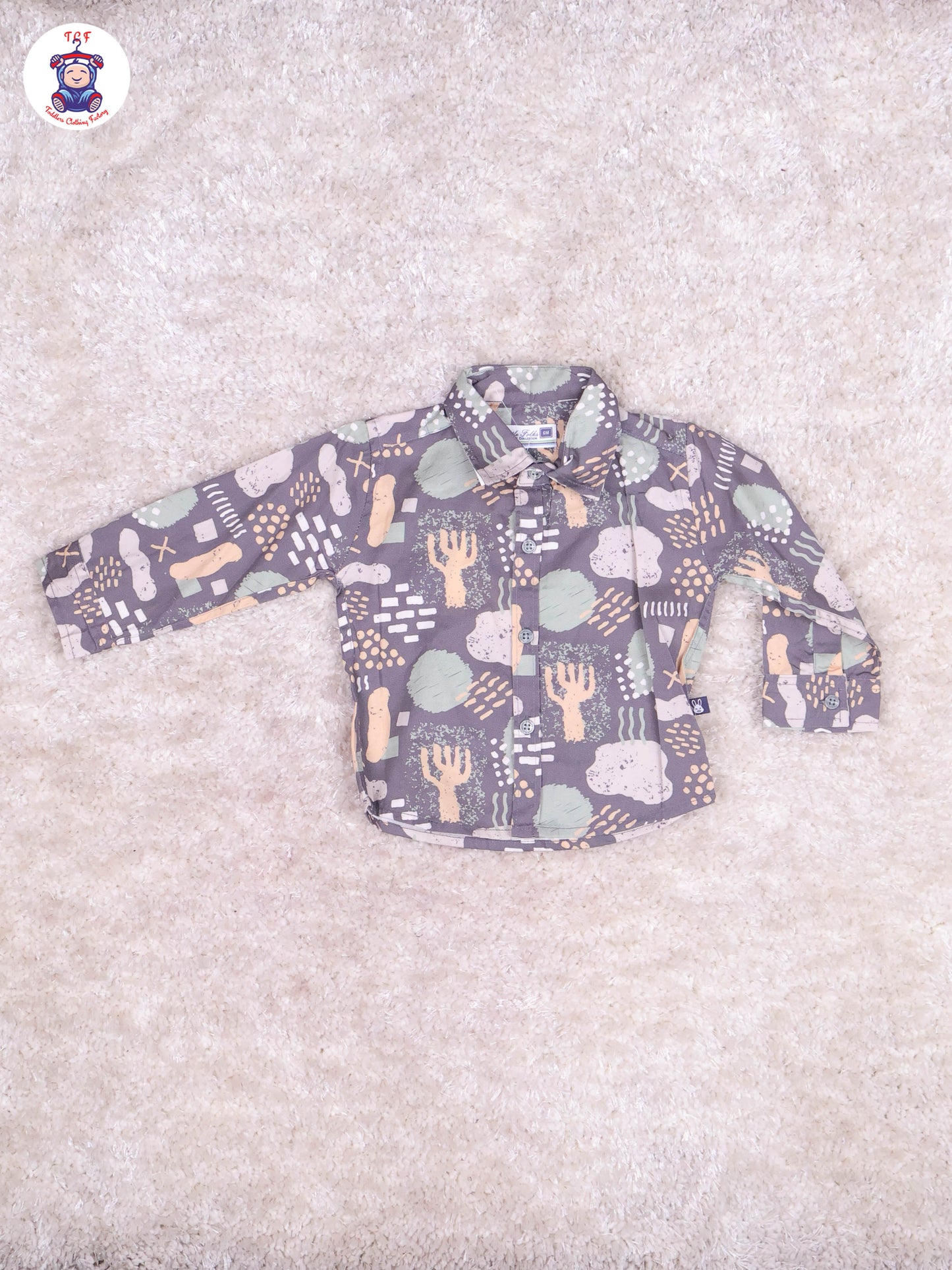 Light Green & Grey - Shirt & Pant