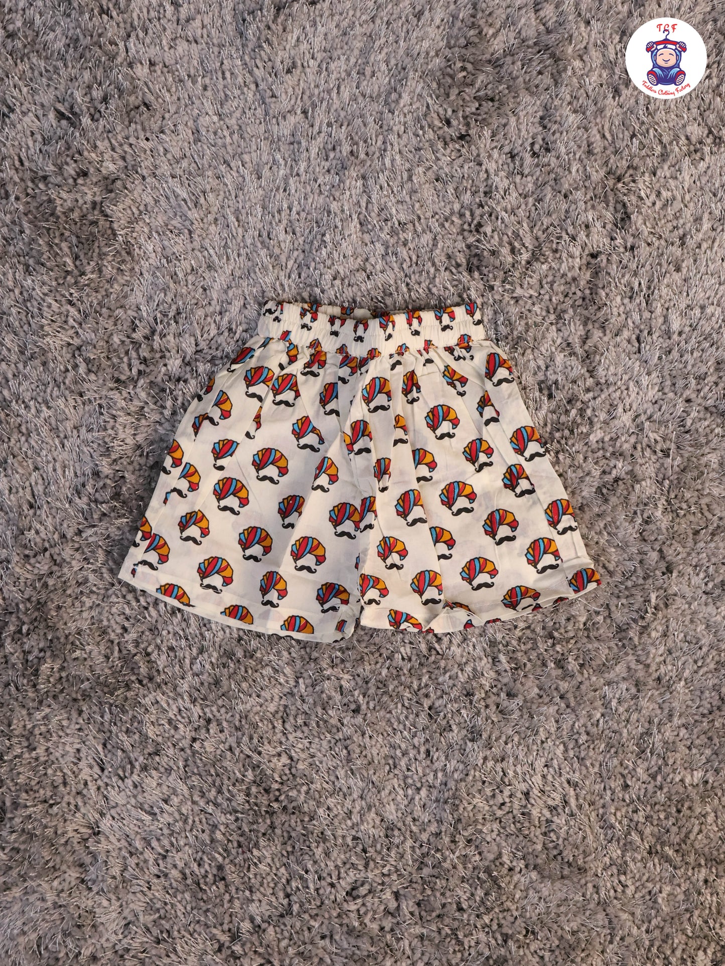 Orange - Boys Readymade Cotton Shiets & Shorts