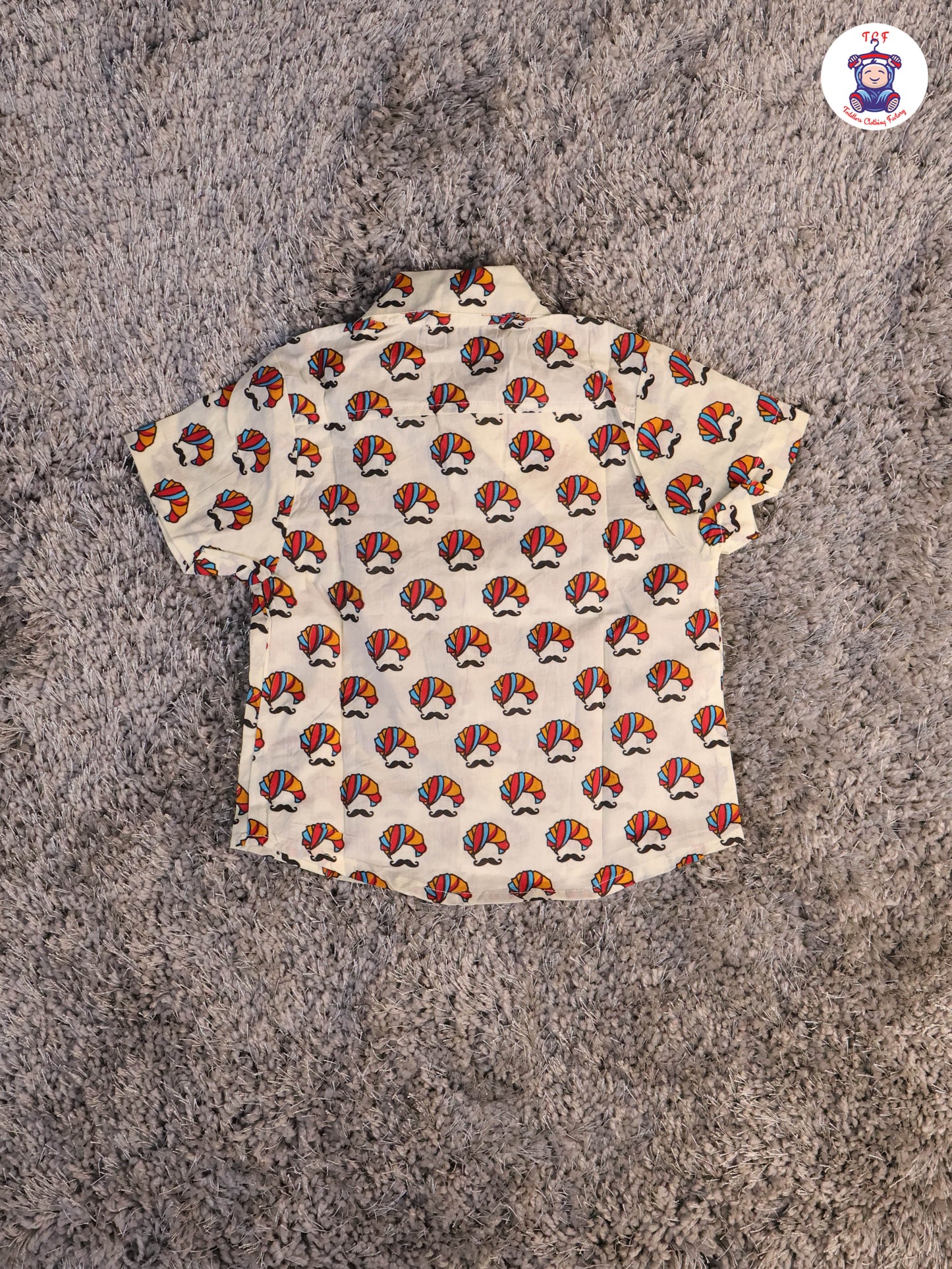 Orange - Boys Readymade Cotton Shiets & Shorts