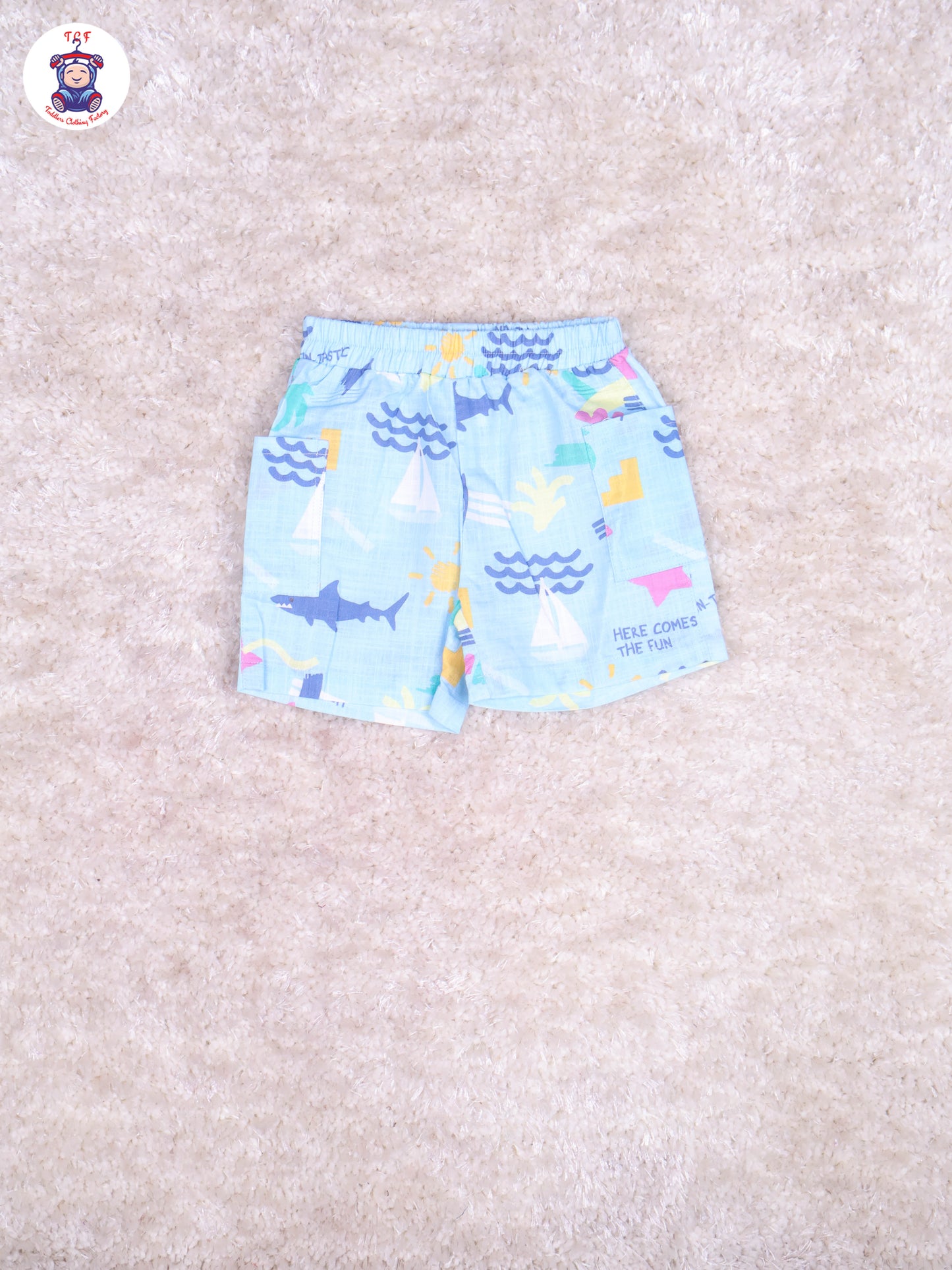 Light Blue - Shirts & Shorts