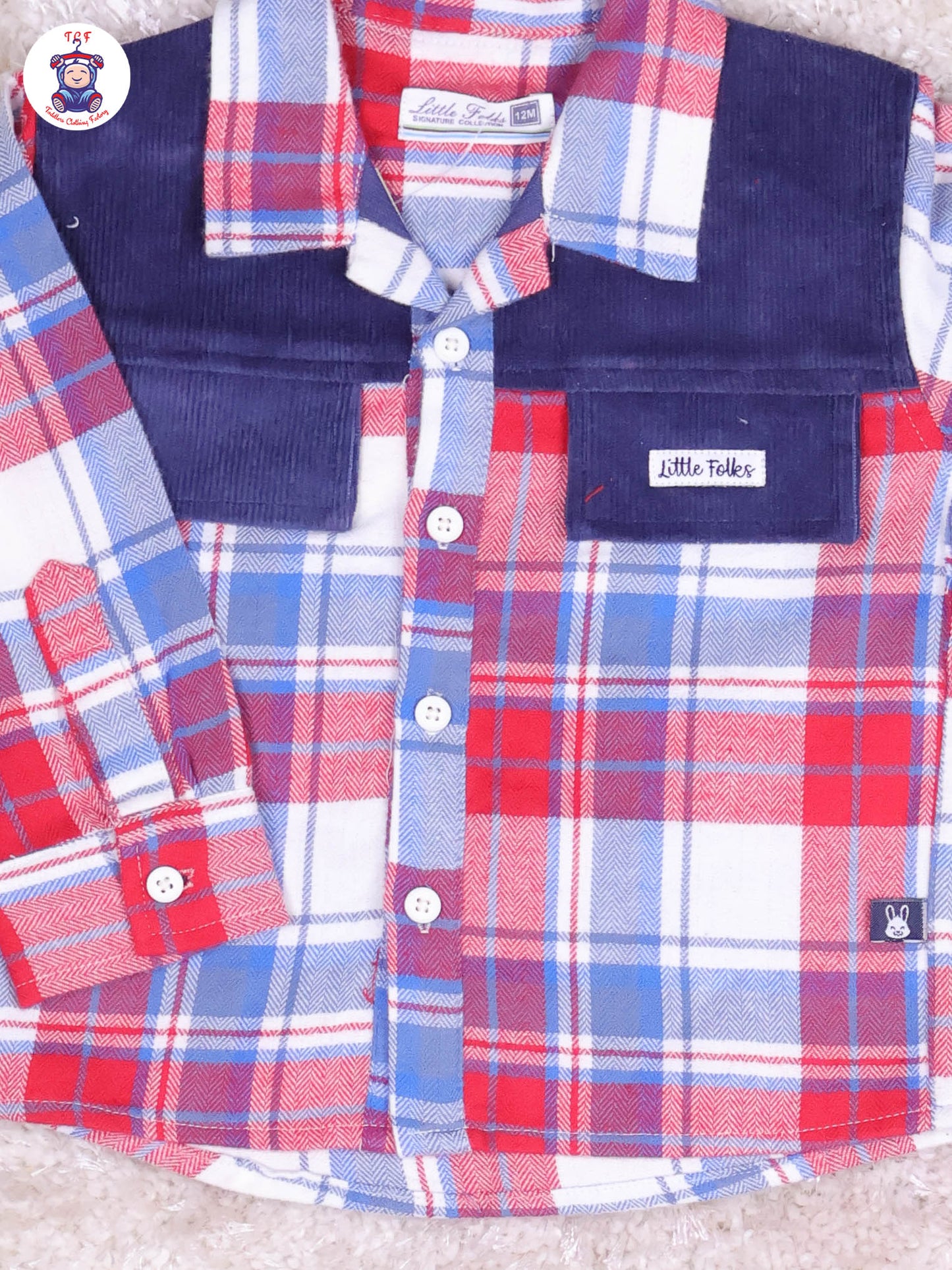 Light Blue & Pink Checks - Shirt & Pant