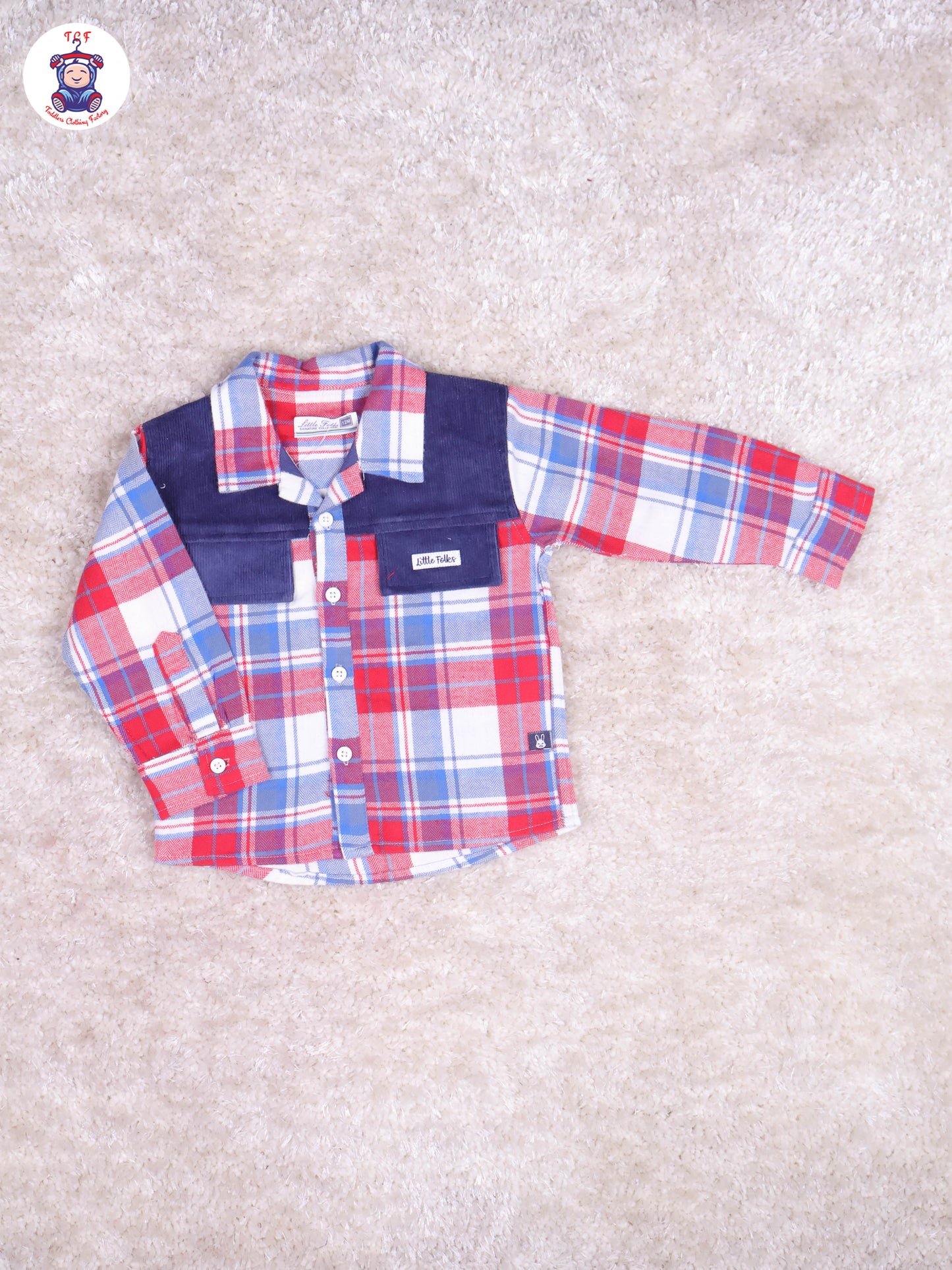 Light Blue & Pink Checks - Shirt & Pant