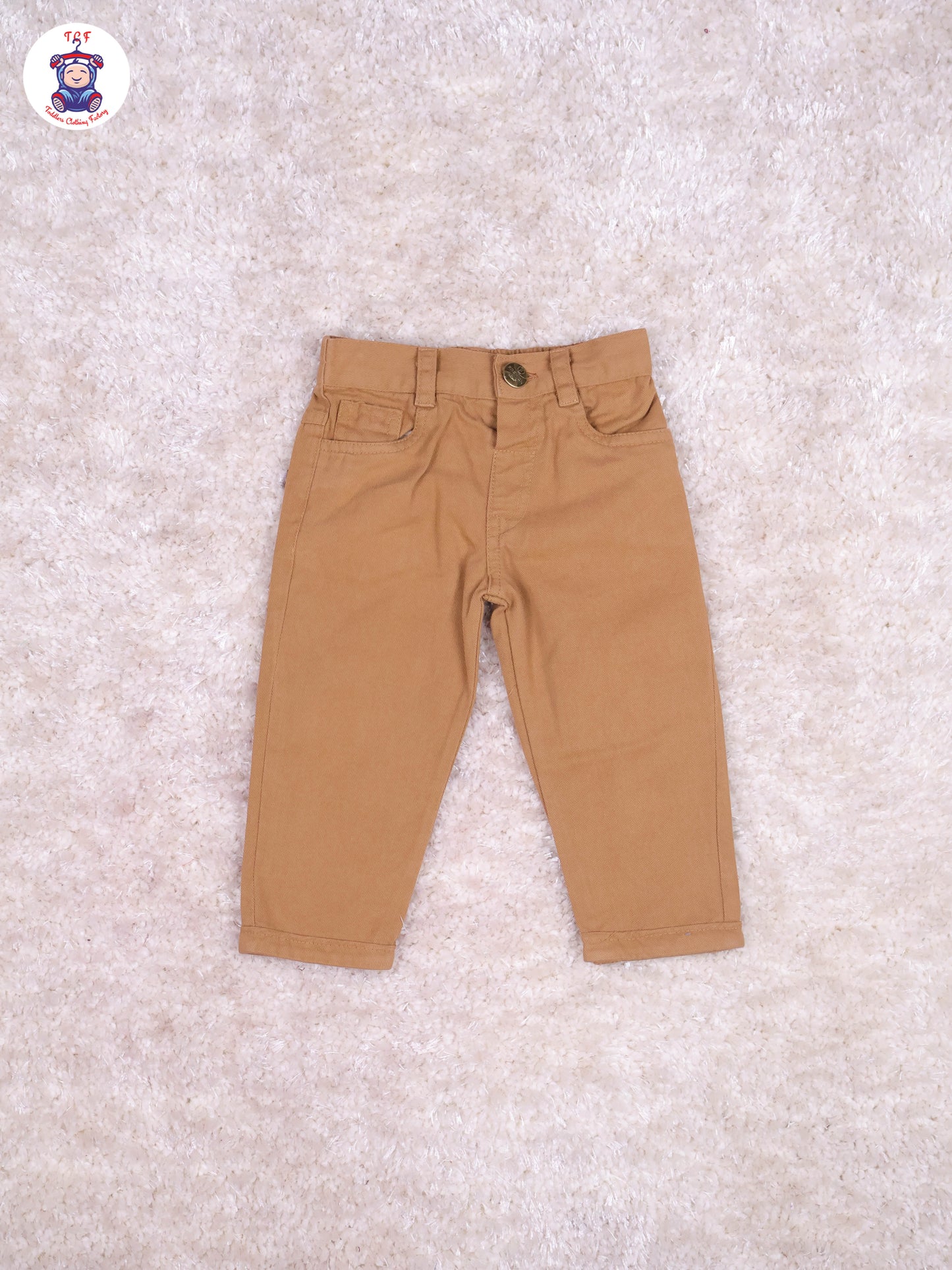 Brown & Blue - Tshirt With Overcoat & Pant