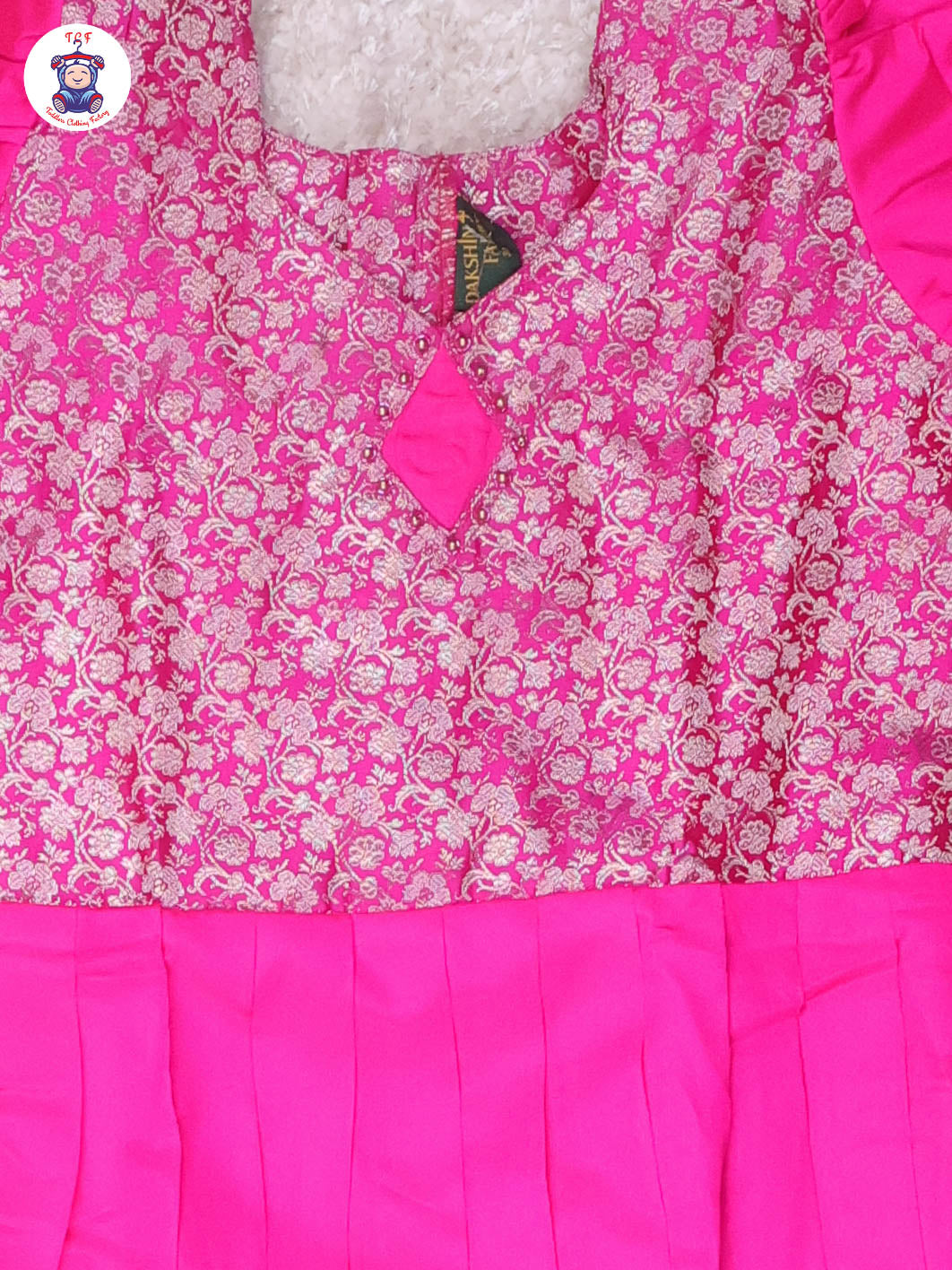 Shades of Pink - Girls Readymade Long Frock