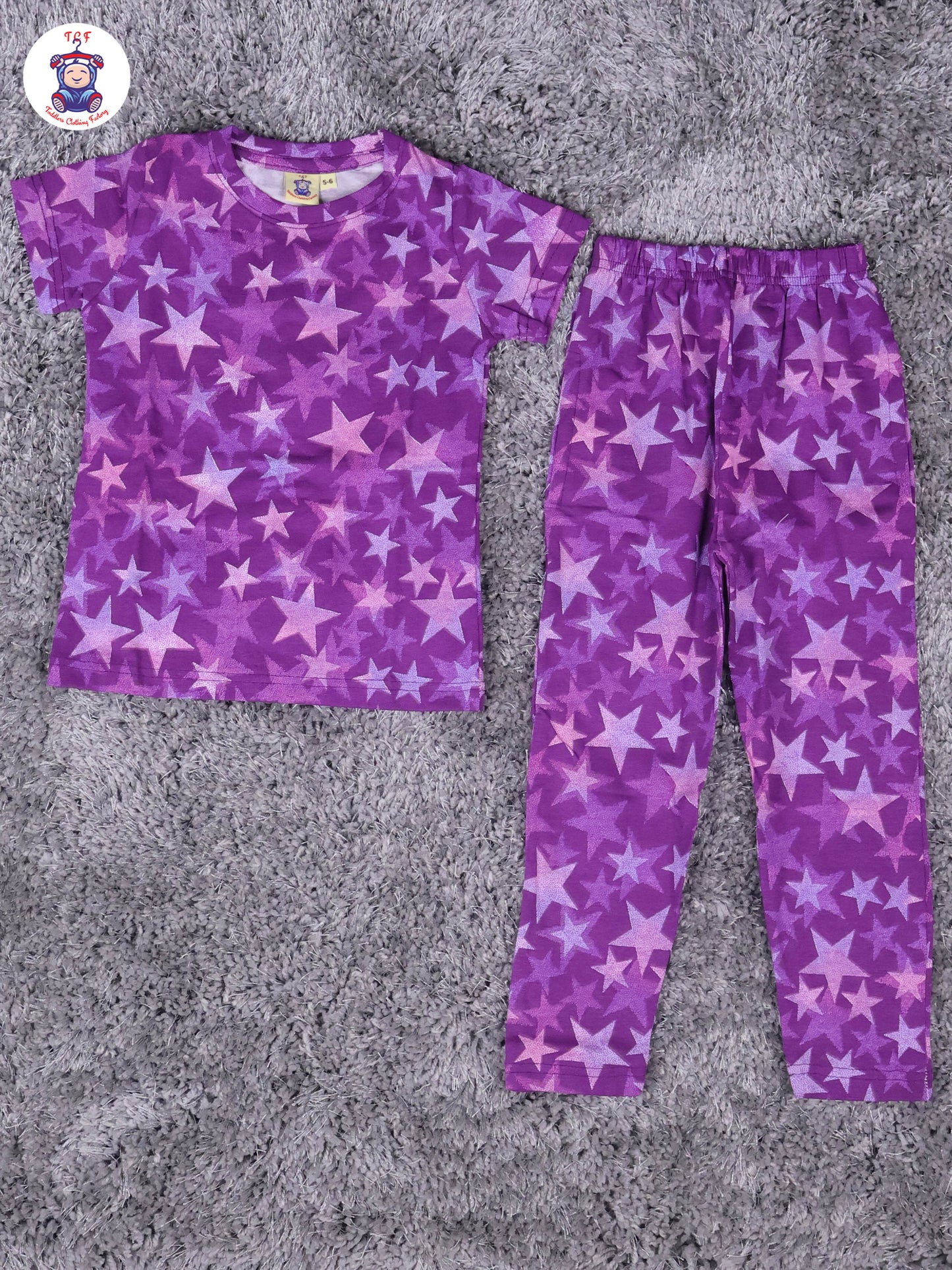 Purple - Girls Night Wear