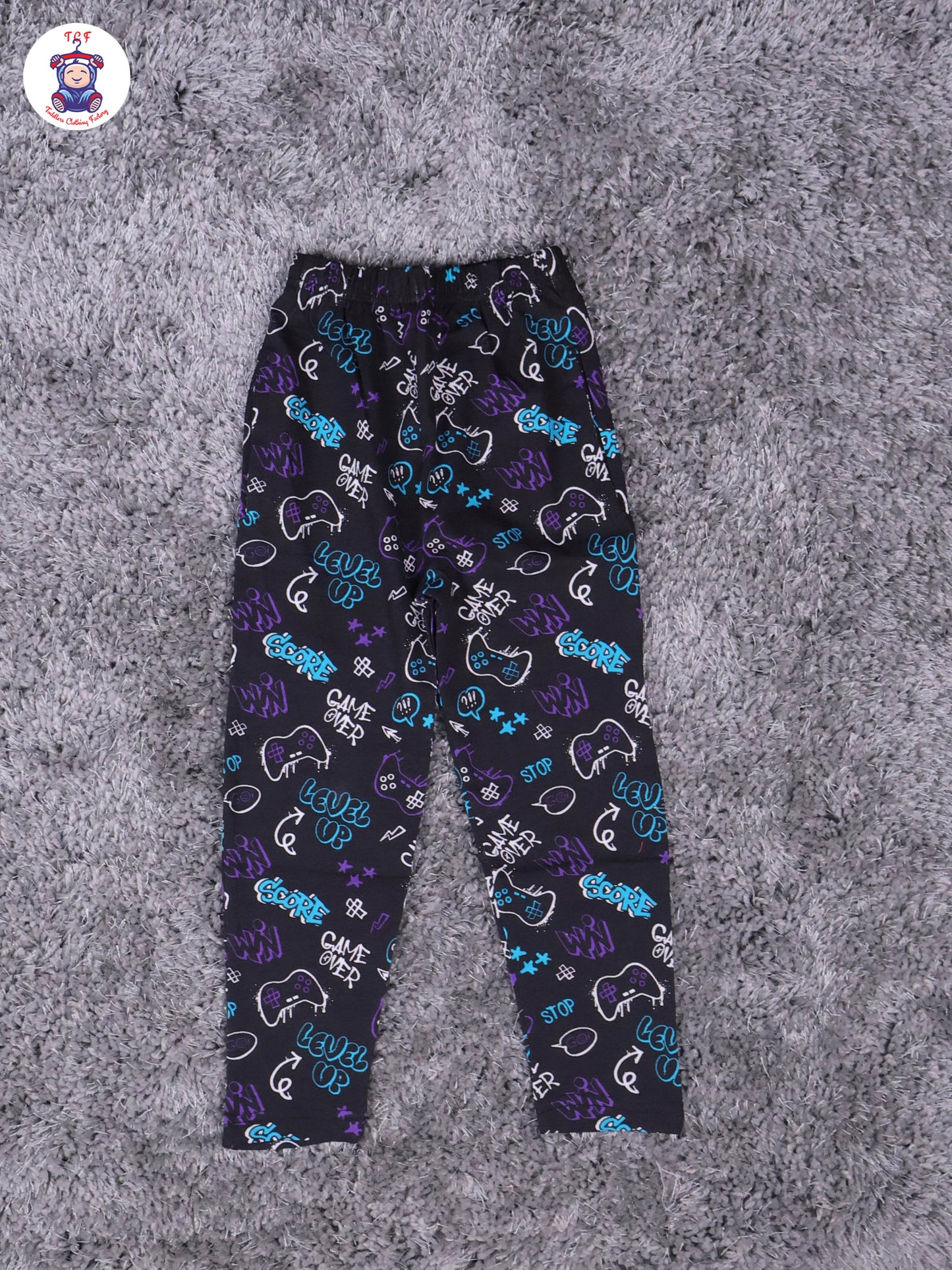Black - Boys Night Wear