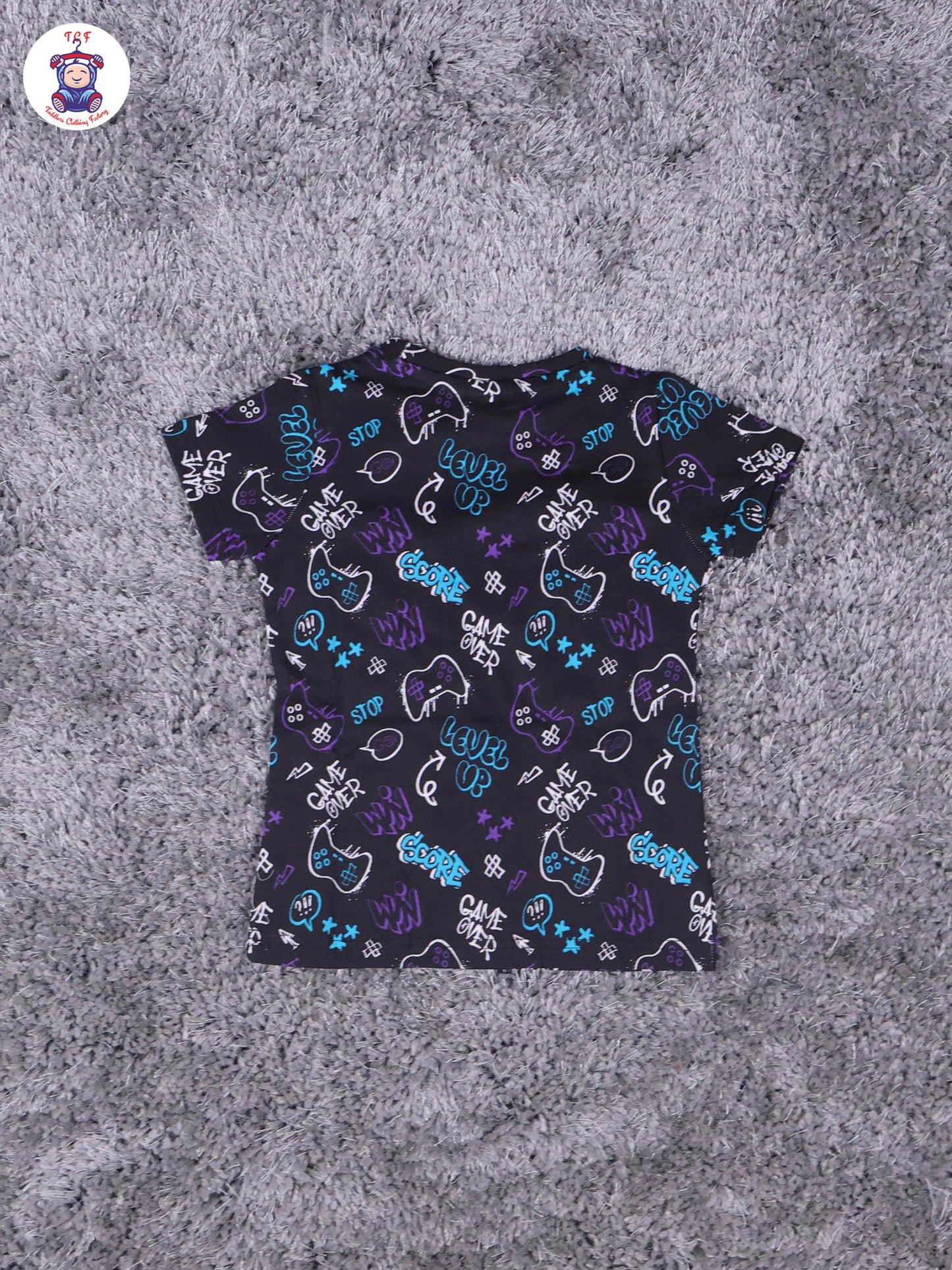 Black - Boys Night Wear