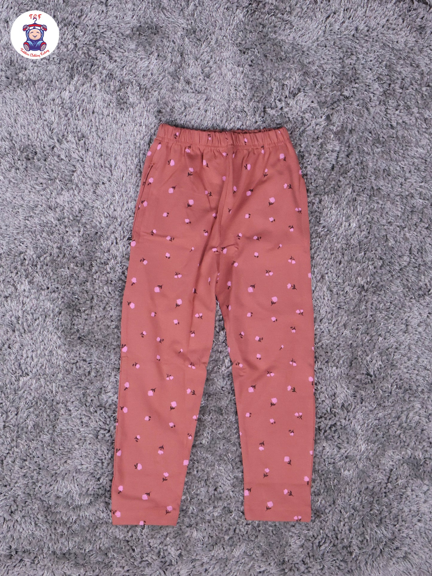 Peach - Rose Girls Night Wear