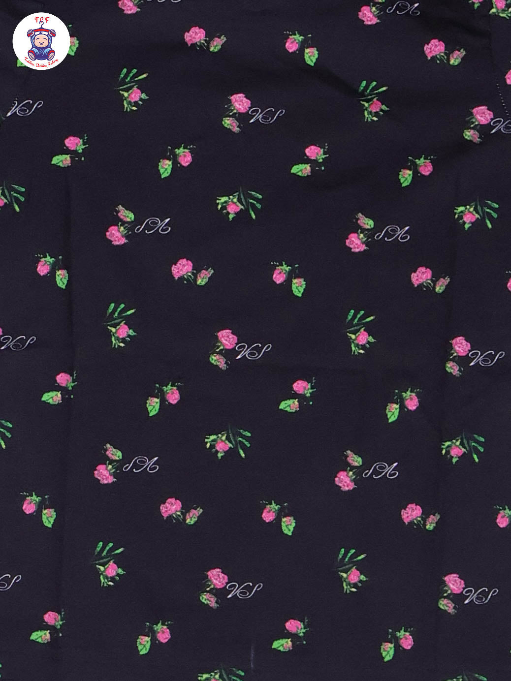 Black - Rose Girls Night Wear