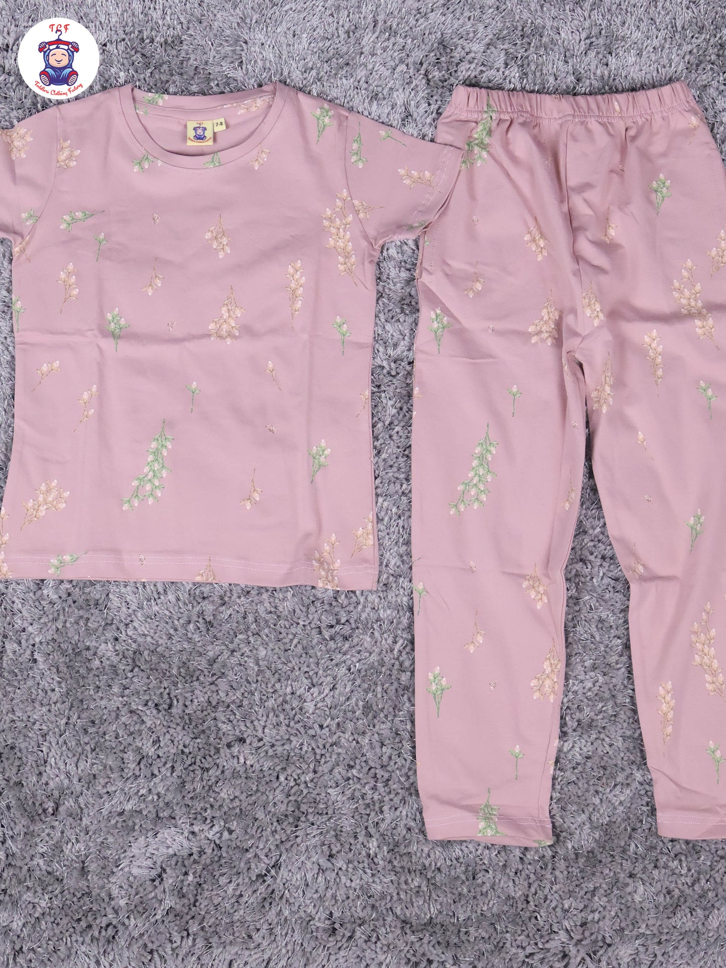 Baby Pink - Flower Girls Night Wear