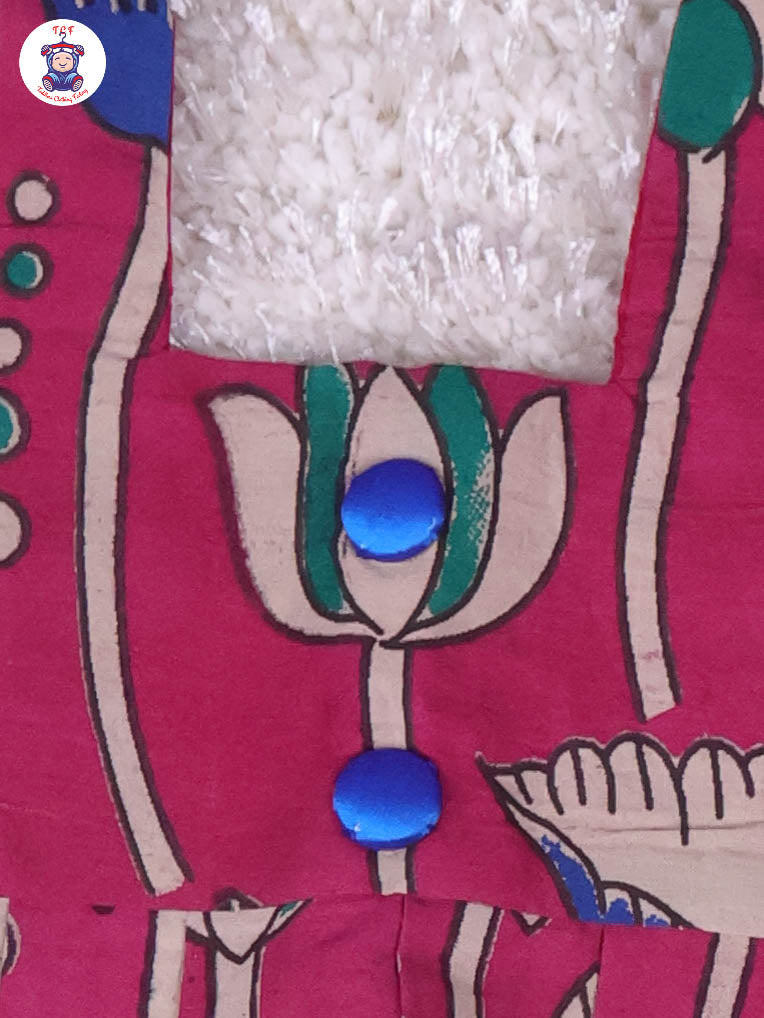 Majentha & Blue - Floral Printed Kalamkari Co-ords Sets