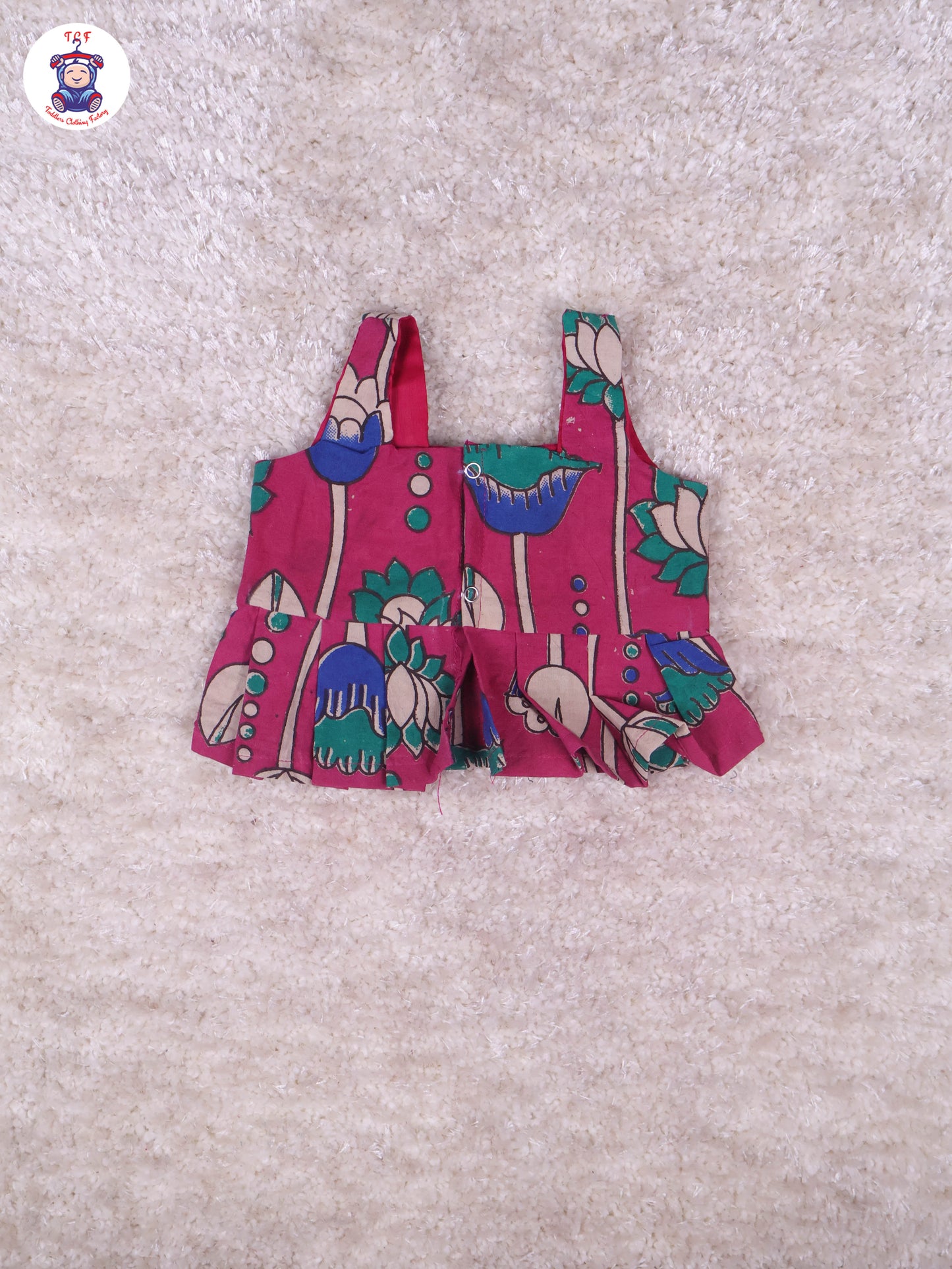 Majentha & Blue - Floral Printed Kalamkari Co-ords Sets