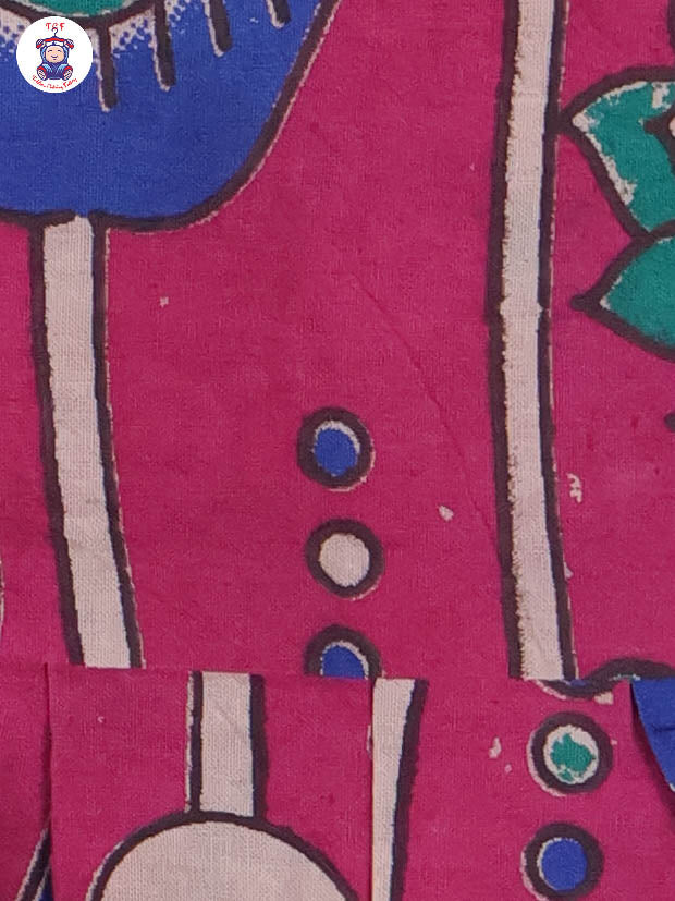 Majentha & Blue - Floral Printed Kalamkari Co-ords Sets
