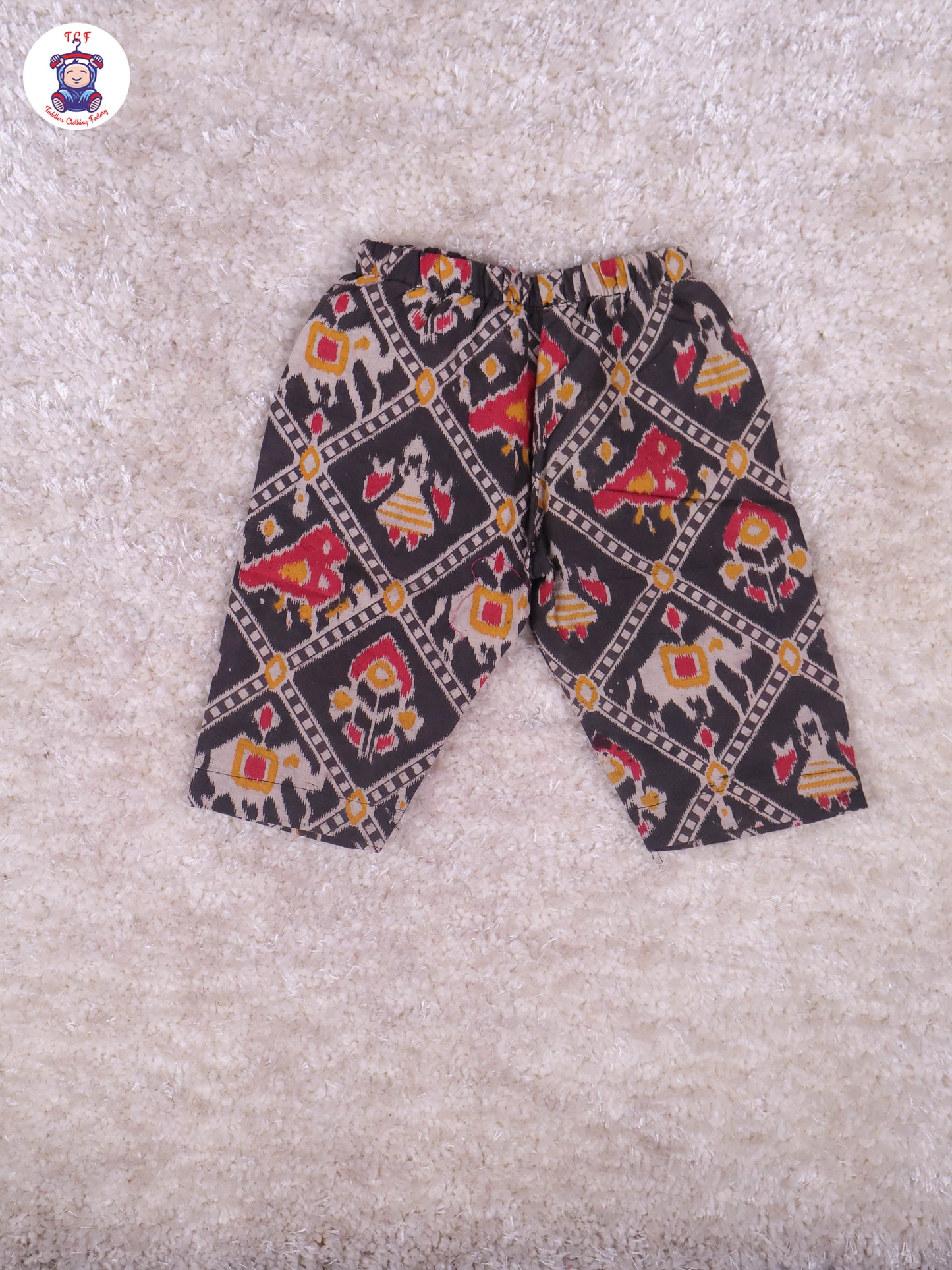 Black & Maroon - Floral Printed Kalamkari Co-ords Sets