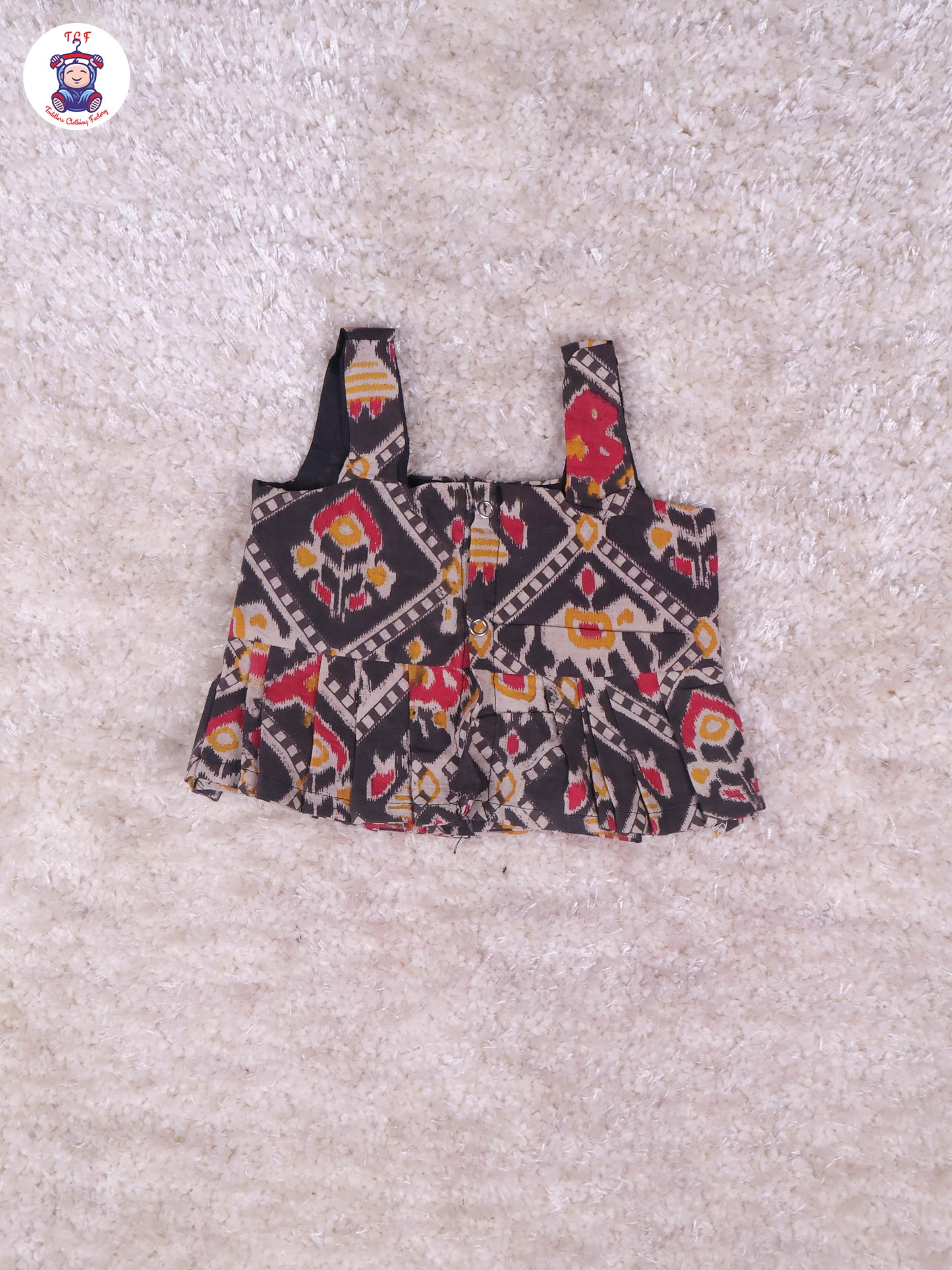 Black & Maroon - Floral Printed Kalamkari Co-ords Sets