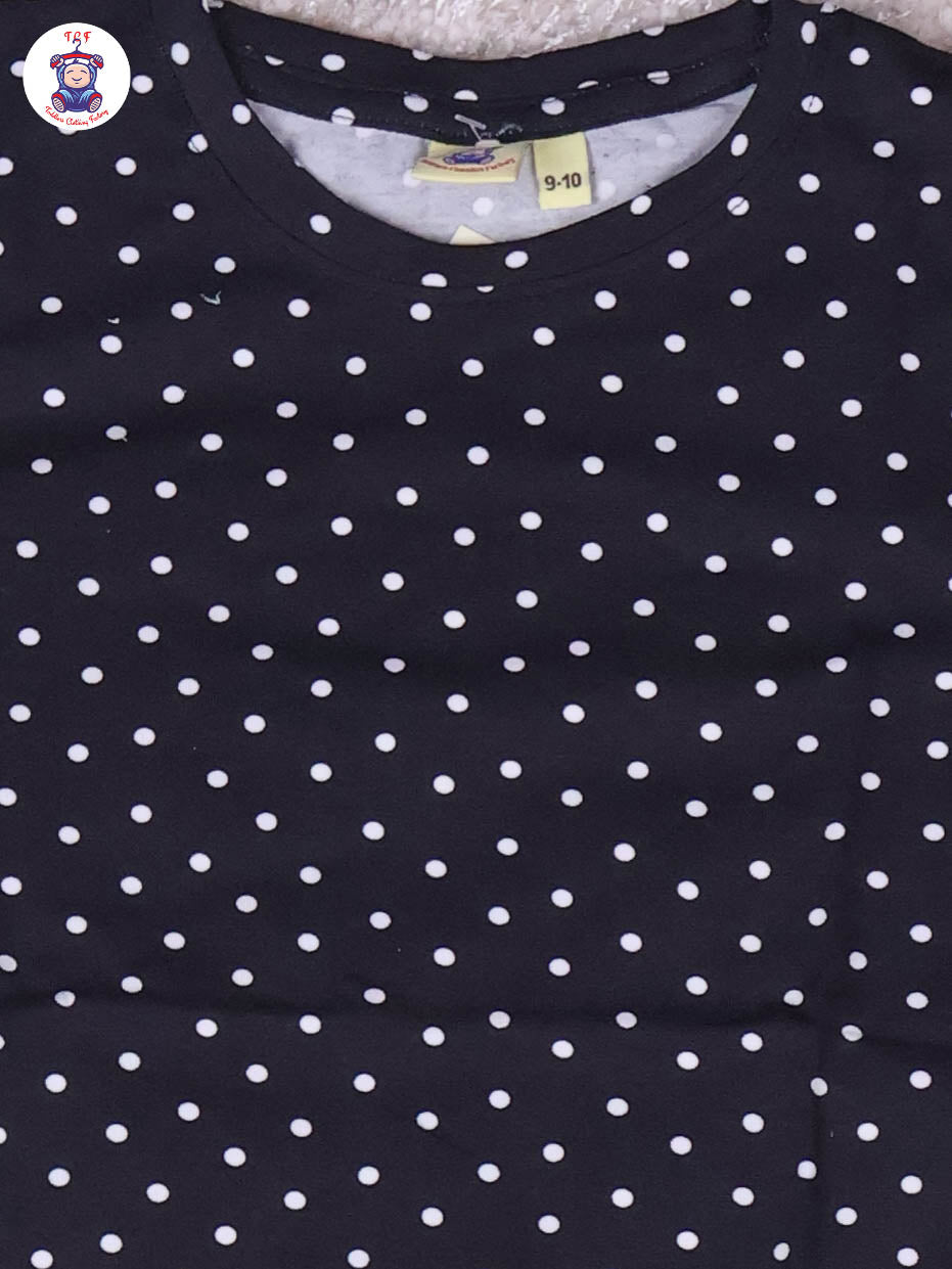 Black - Girls Night Wear