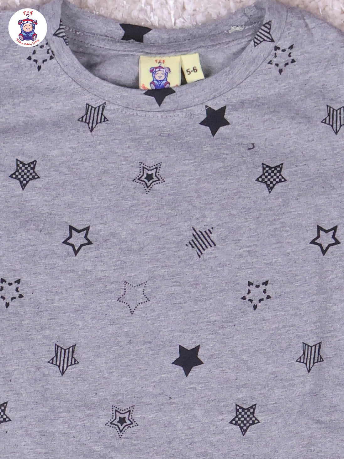Grey - Boys Night Wear