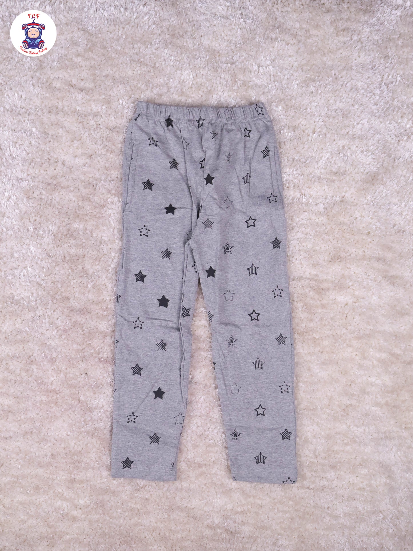 Grey - Boys Night Wear