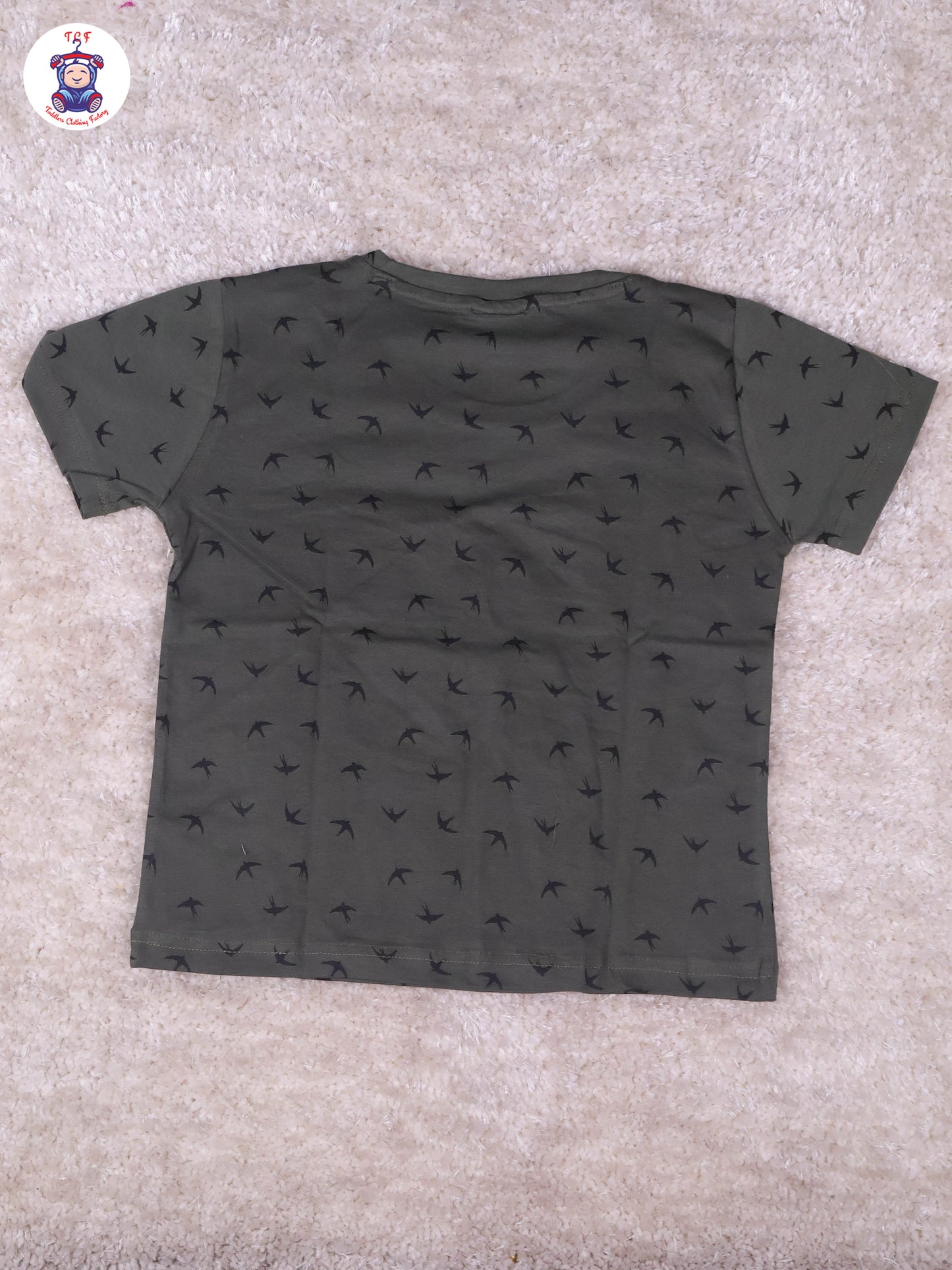 Dark Green - Bird Boys Night Wear