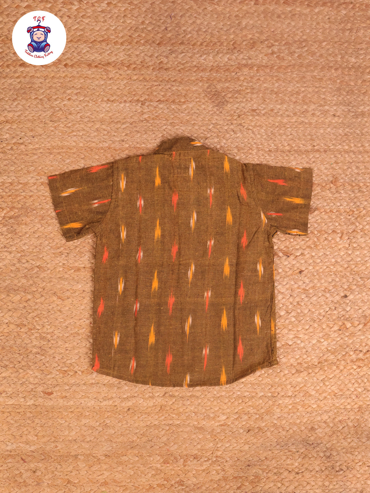 Mustard - Boys Readymade Ikat Shirts