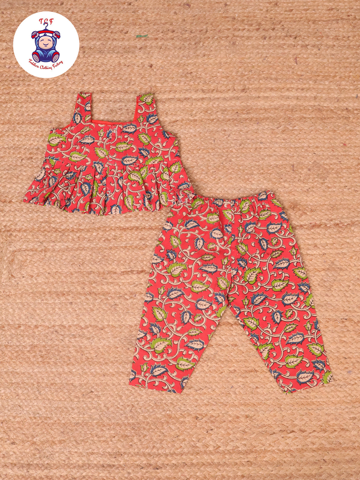 Red - Kalamkari Co-ords Sets