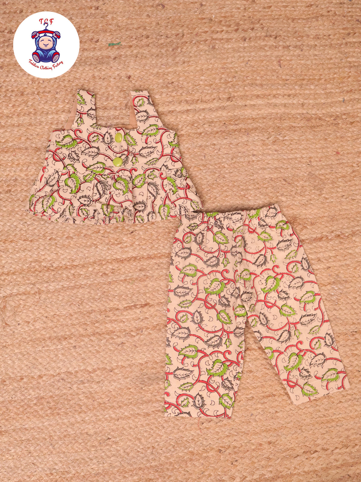 Cream Small - Kalamkari Co-ords Sets