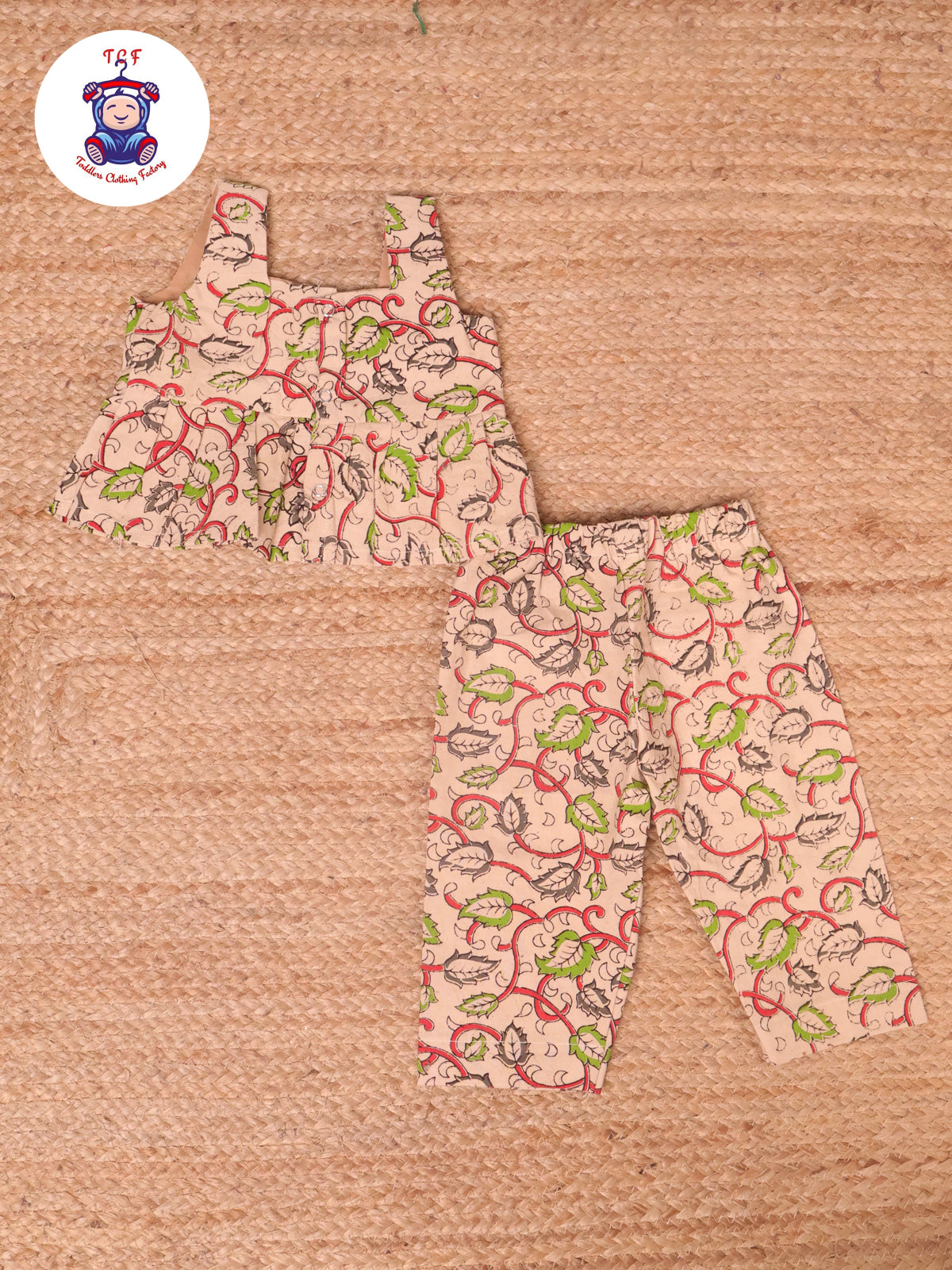 Cream Small - Kalamkari Co-ords Sets