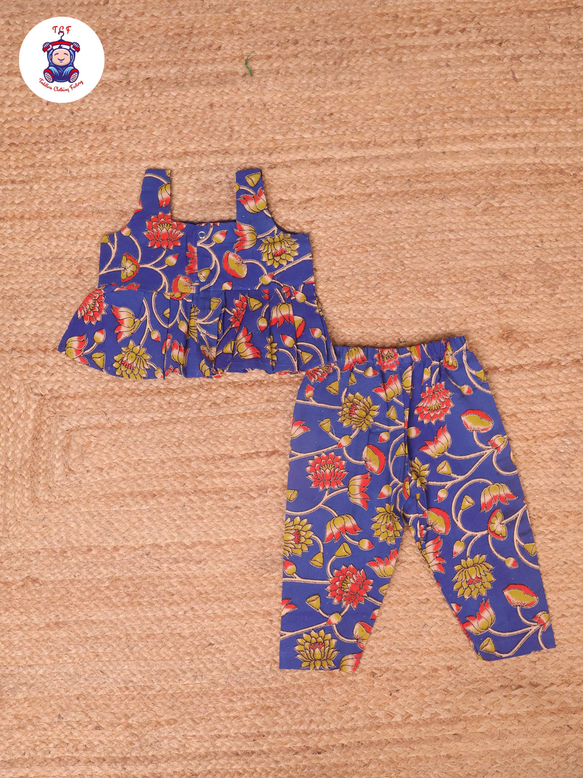 Ink Blue Big - Kalamkari Co-ords Sets