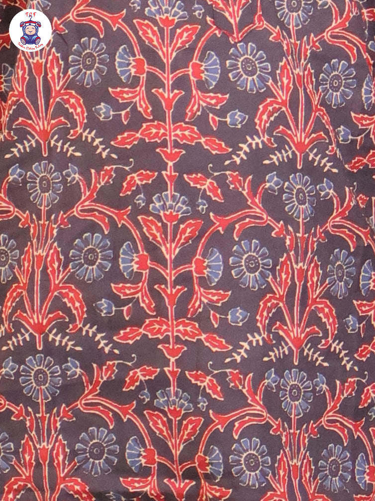 Brown - Boys Printed Long Kurta