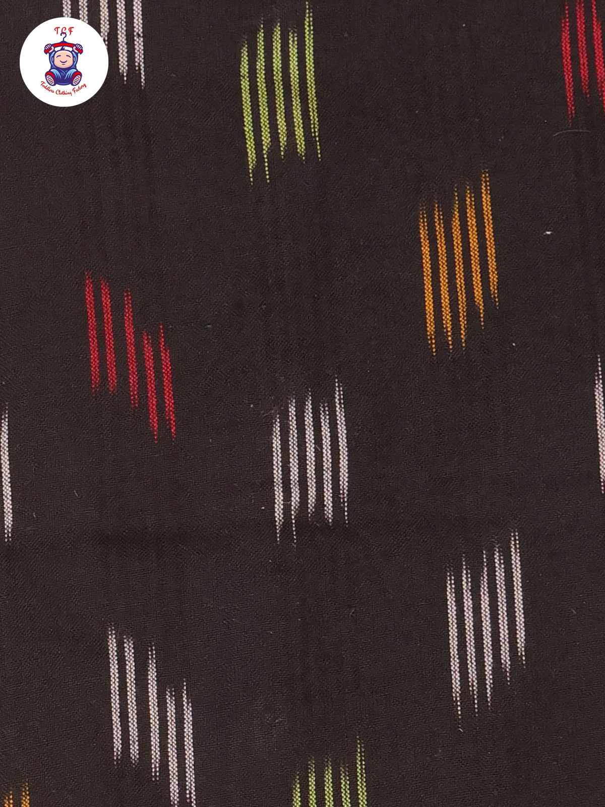 Black - Boys Readymade Ikat Shirts