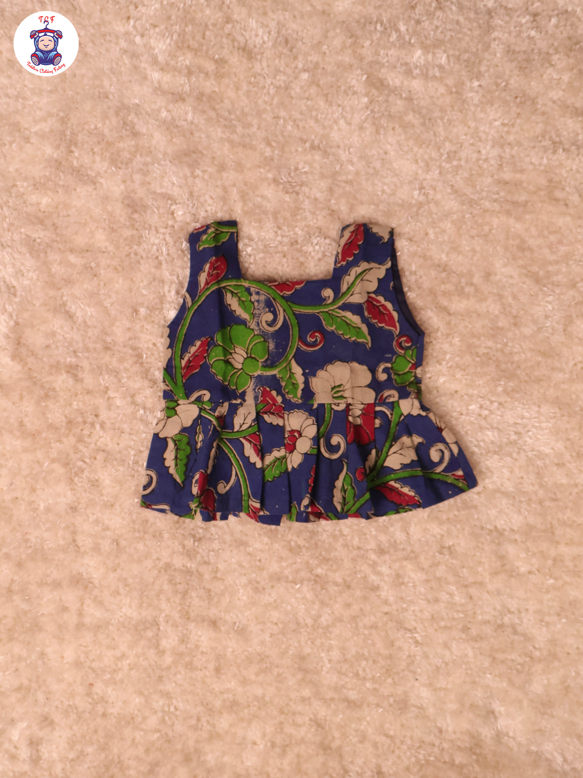 Blue Floral Printed - Kalamkari Co-ords Sets
