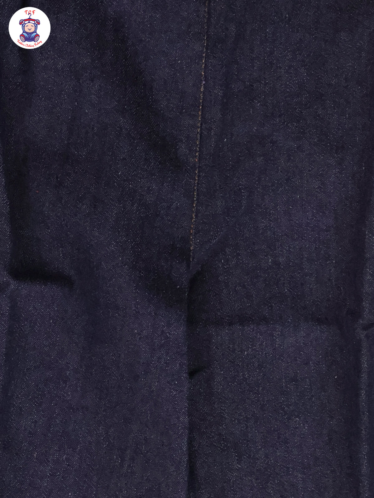 Navy Blue - Denim Solid Top and Jean Pant