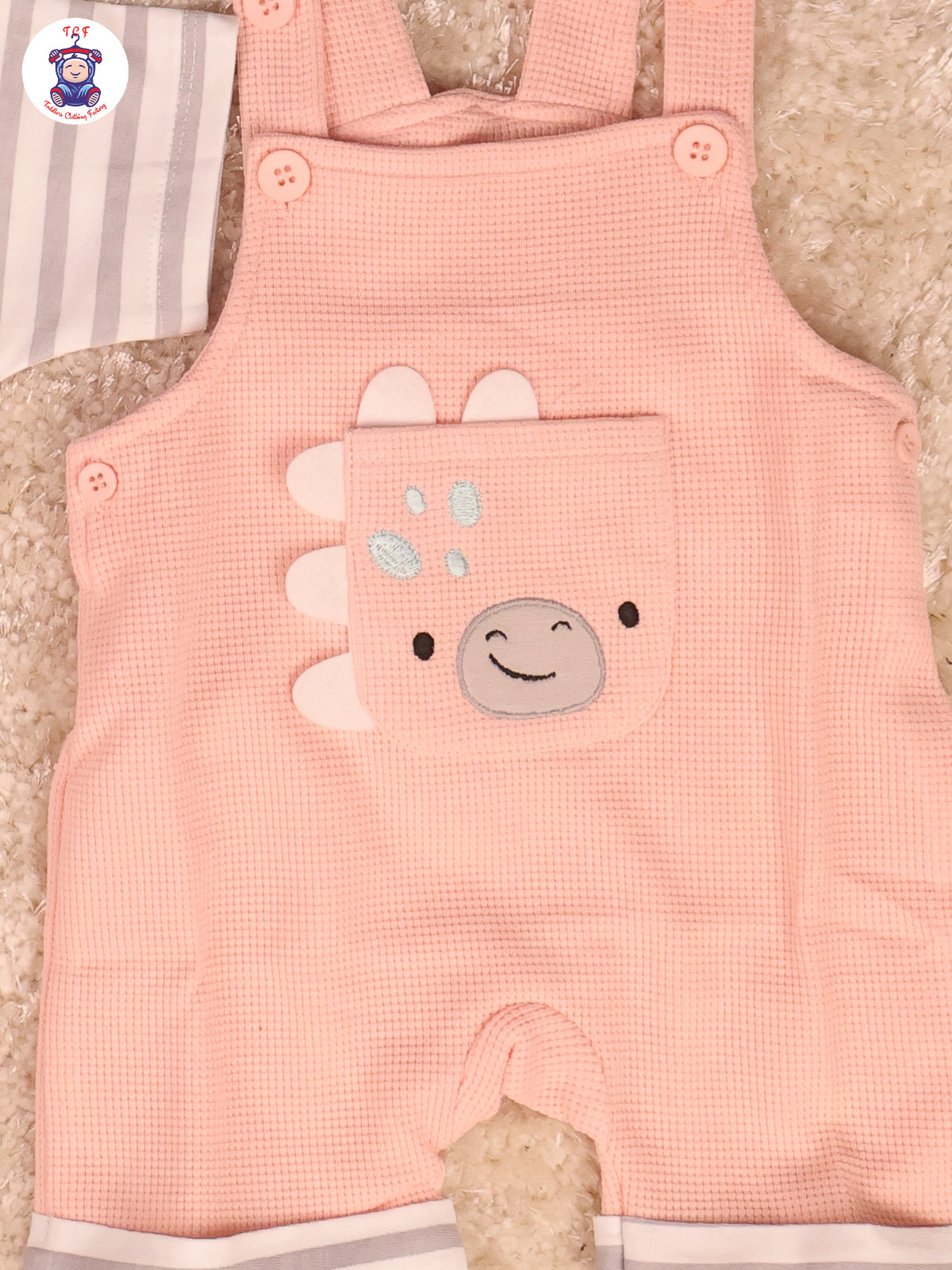 Pink & Grey Lines - Jumpsuits