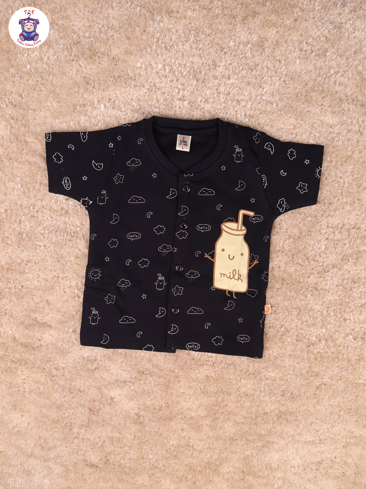 Navy Blue - T- Shirts & Shorts