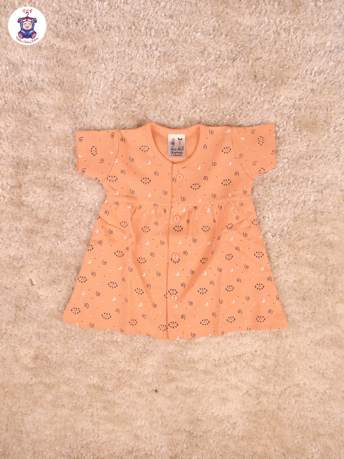 Orange - Frock