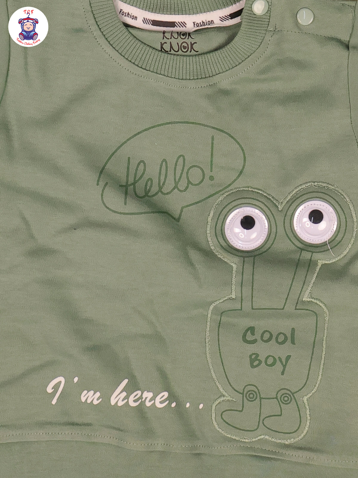 Light Green Cool Boy - Tshirts & Shorts