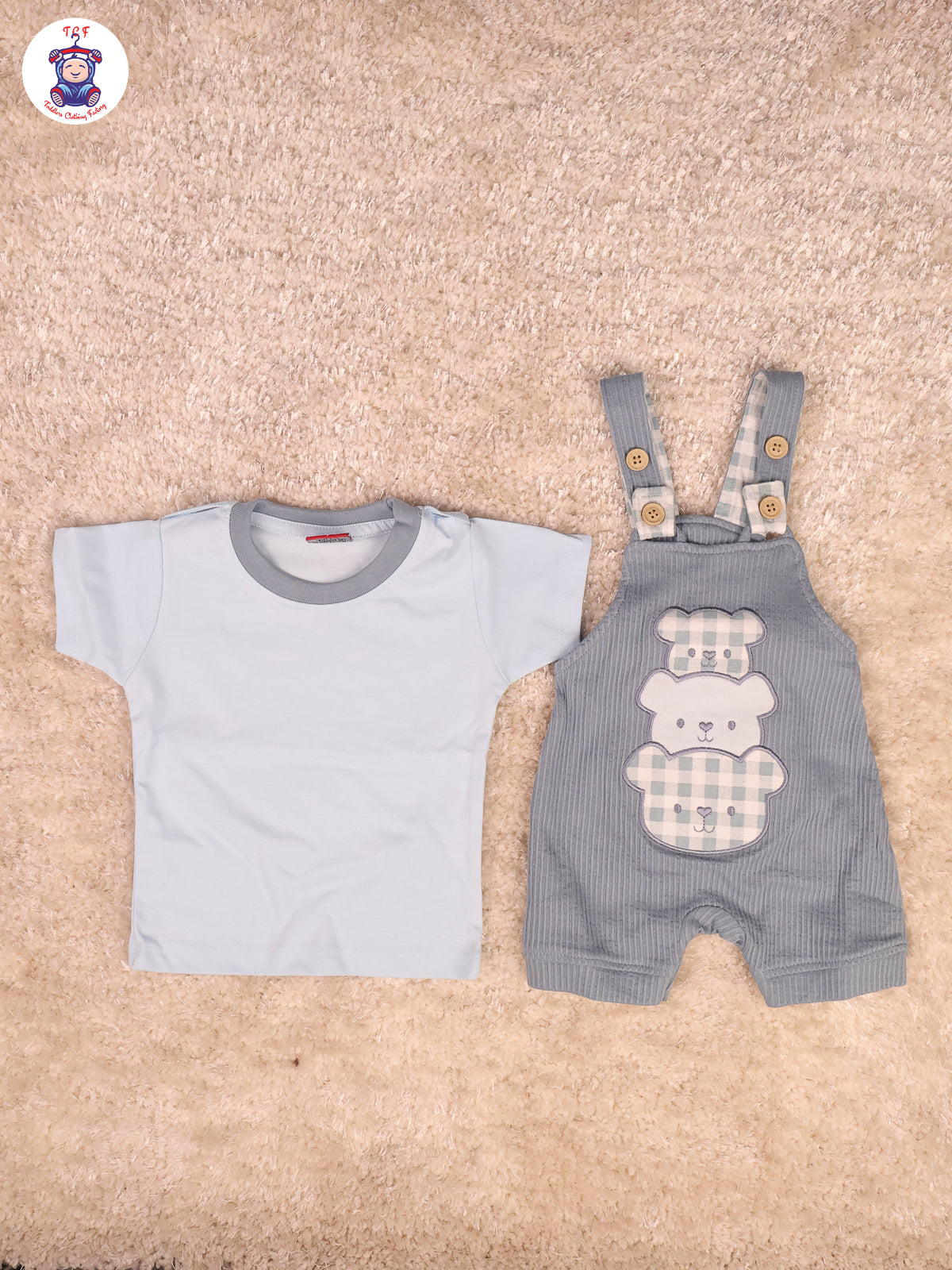 Blue - Teddy Jumpsuits