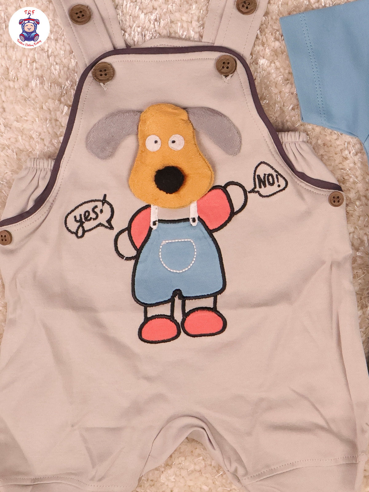 Blue & Grey - Dog Jumpsuit