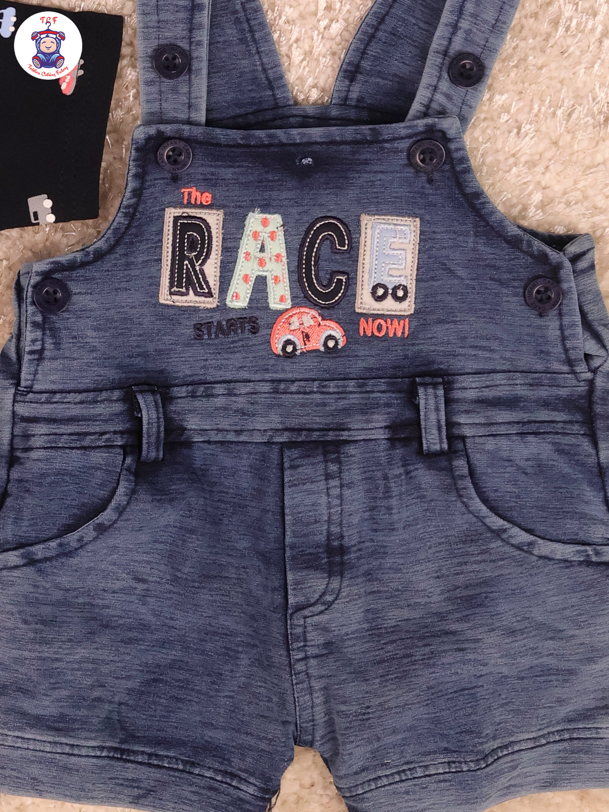 Blue & Denim - Race Car Jumpsuits