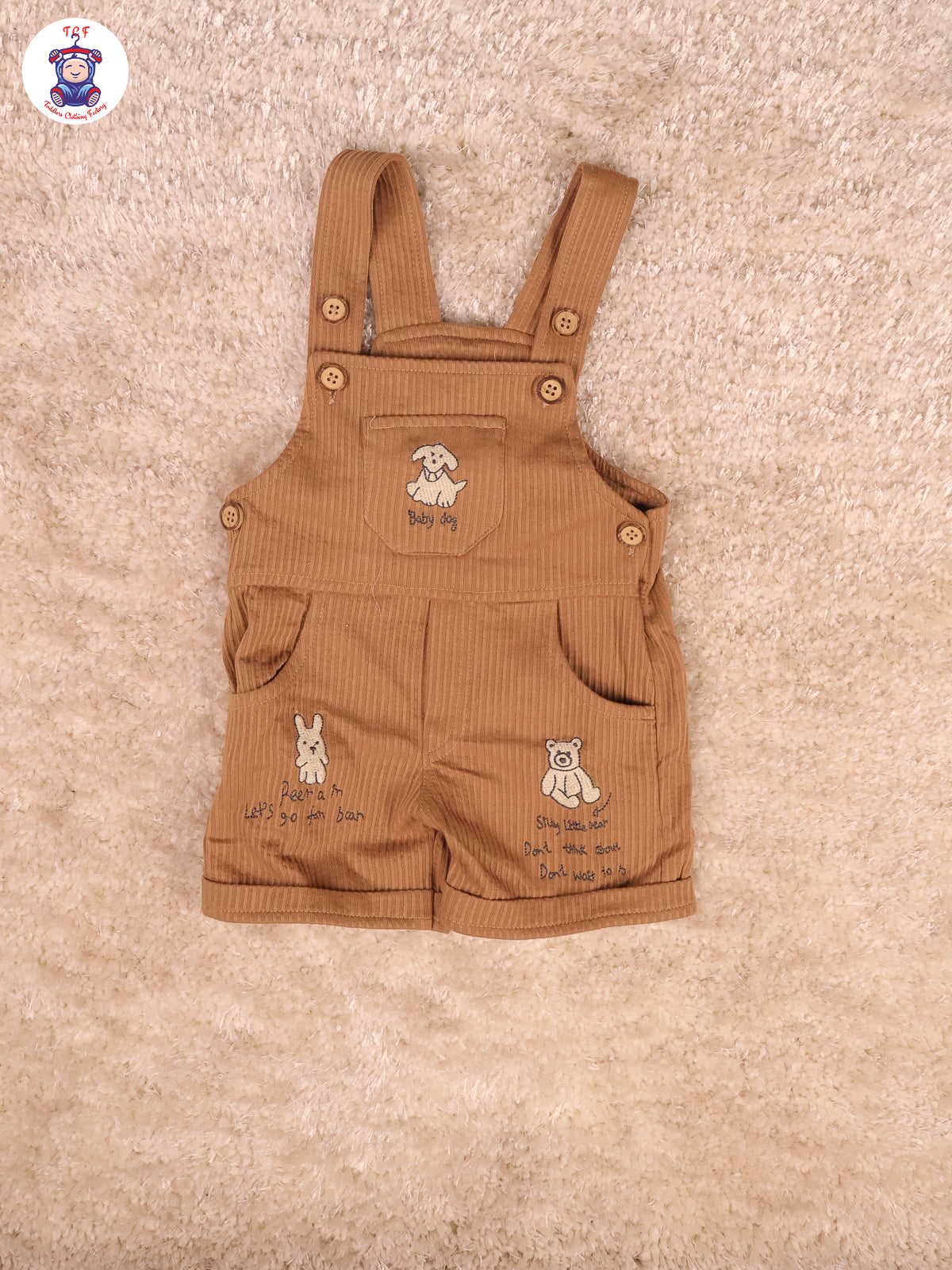 Yellow & Brown - Dog & Teddy Jumpsuits