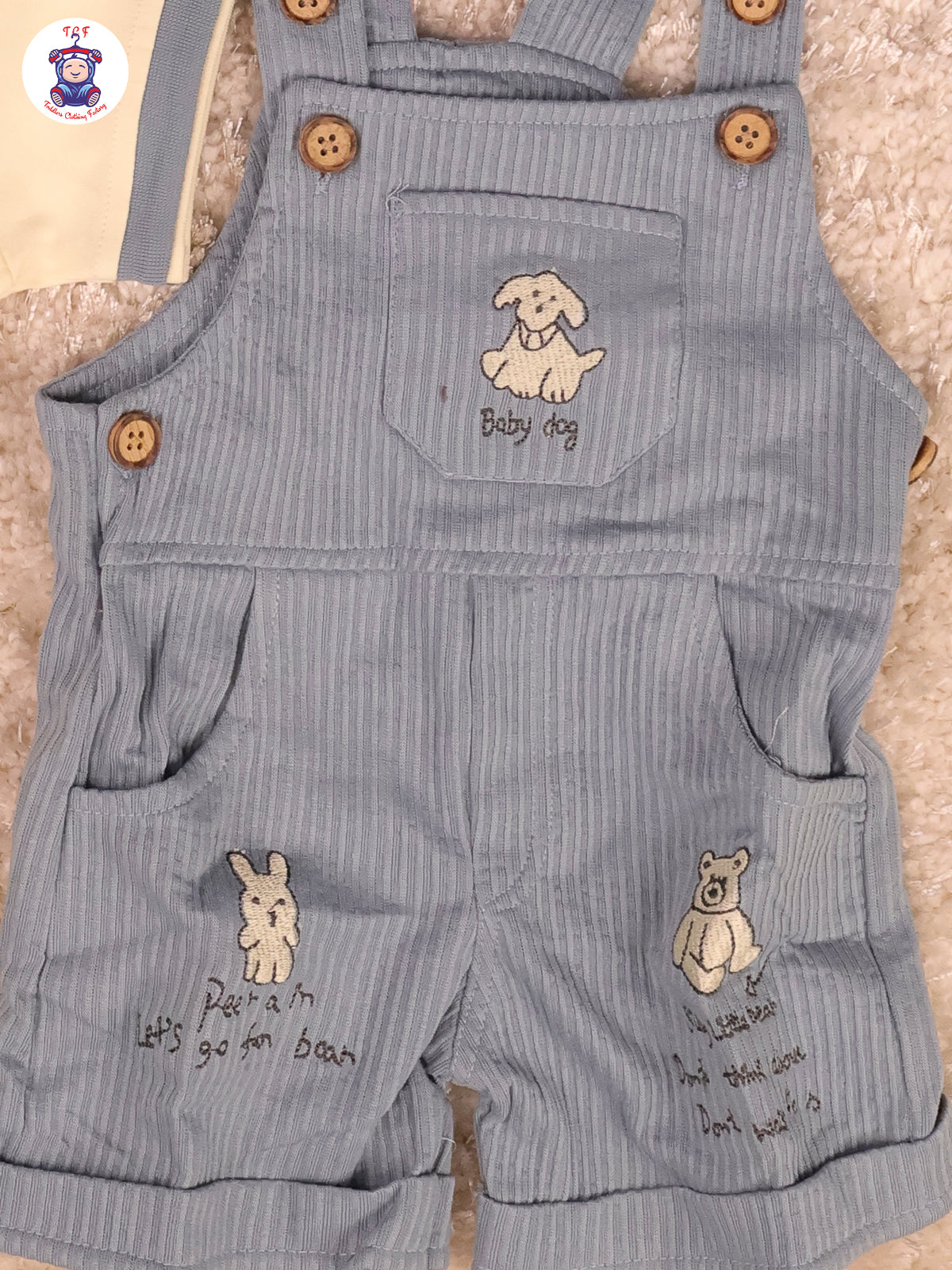 Yellow & Blue - Dog & Teddy Jumpsuits