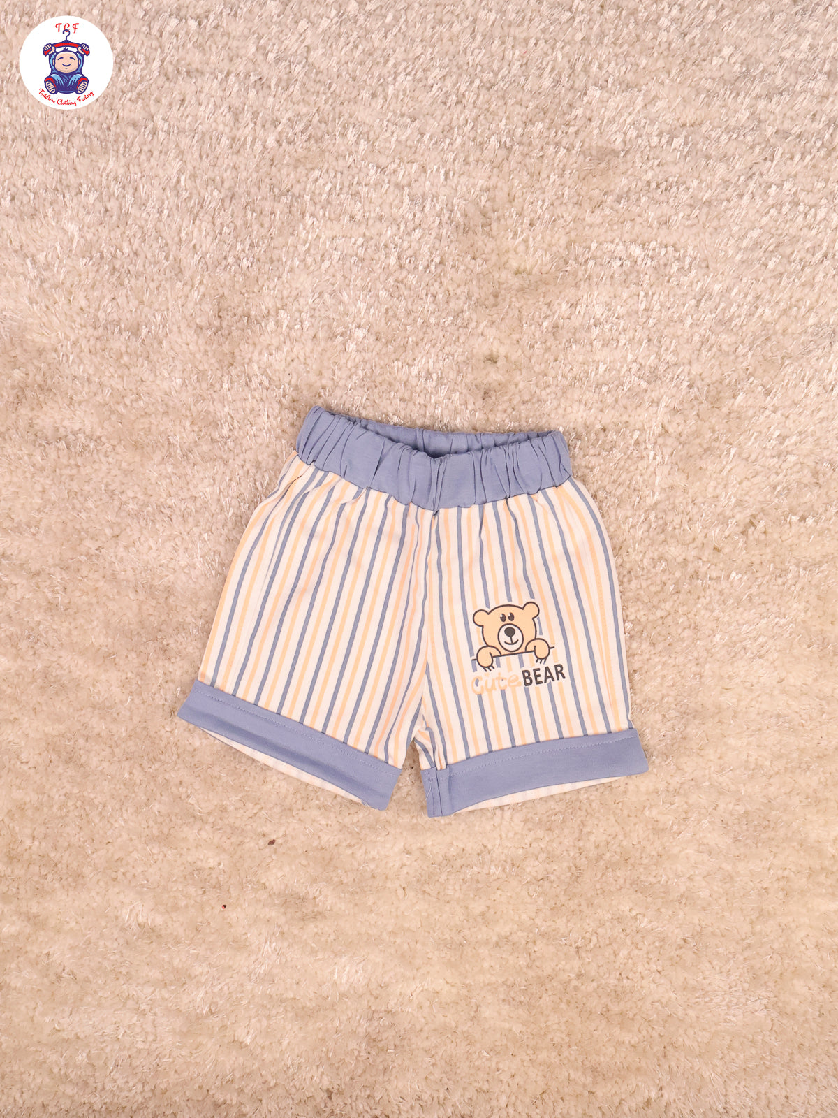 Blue & Brown - T-Shirts & Shorts
