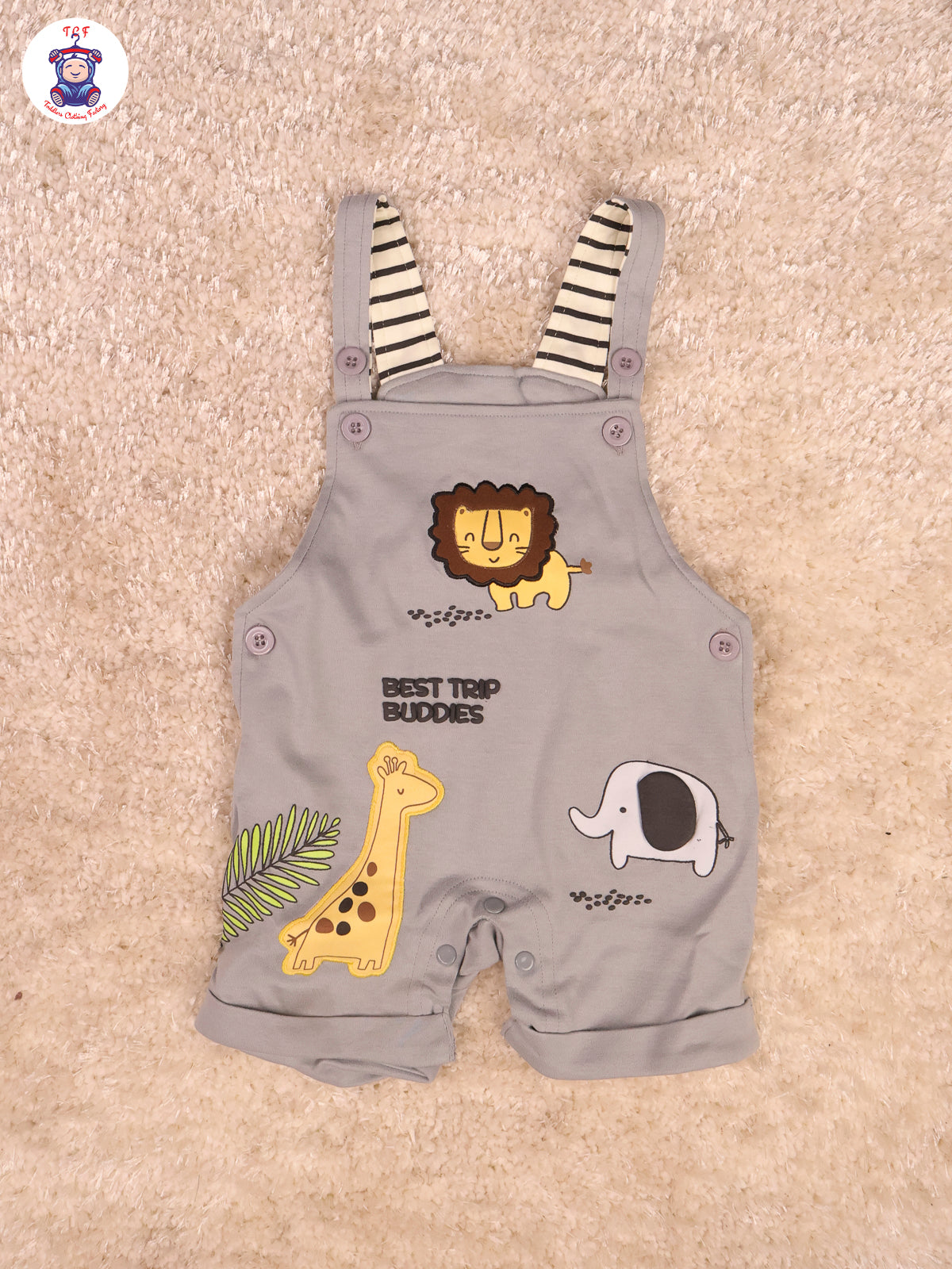 Yellow & Grey - Lion Jumpsuits