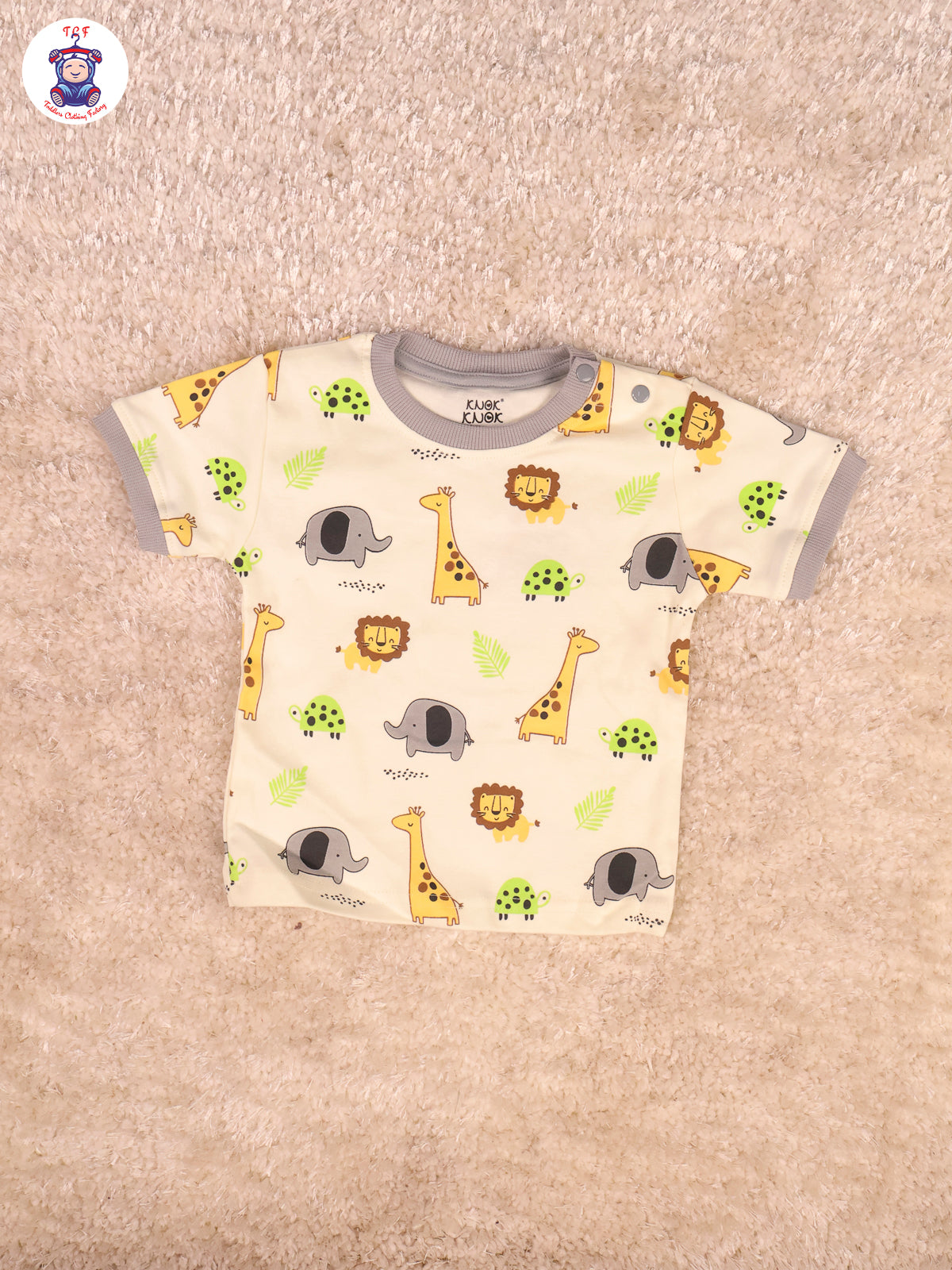 Yellow & Grey - Lion Jumpsuits