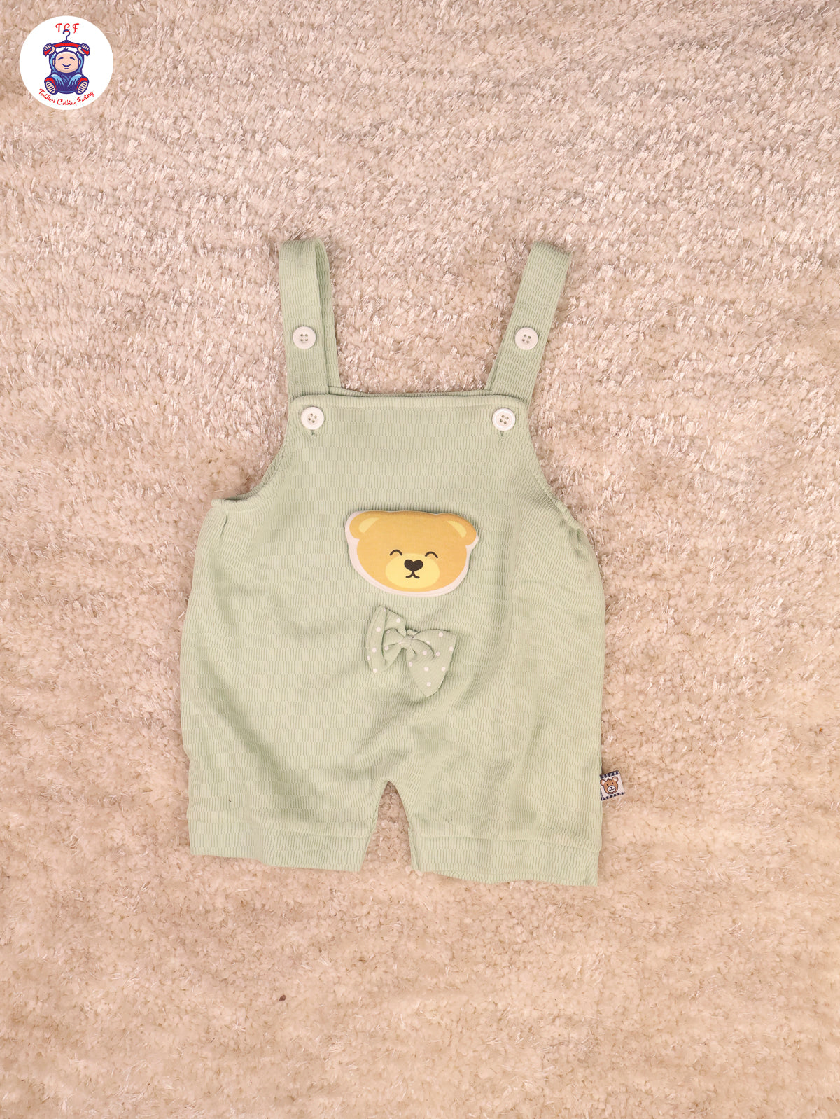 White & Green - Teddy Unisex Jumpsuits