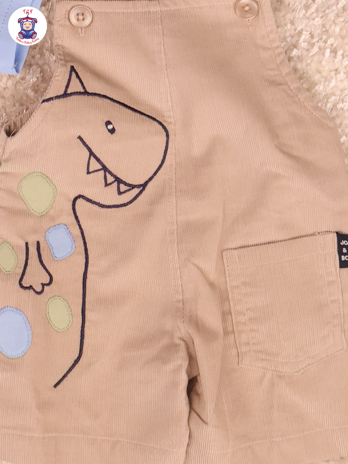 Blue & Grey - Dinosaur Jumpsuits