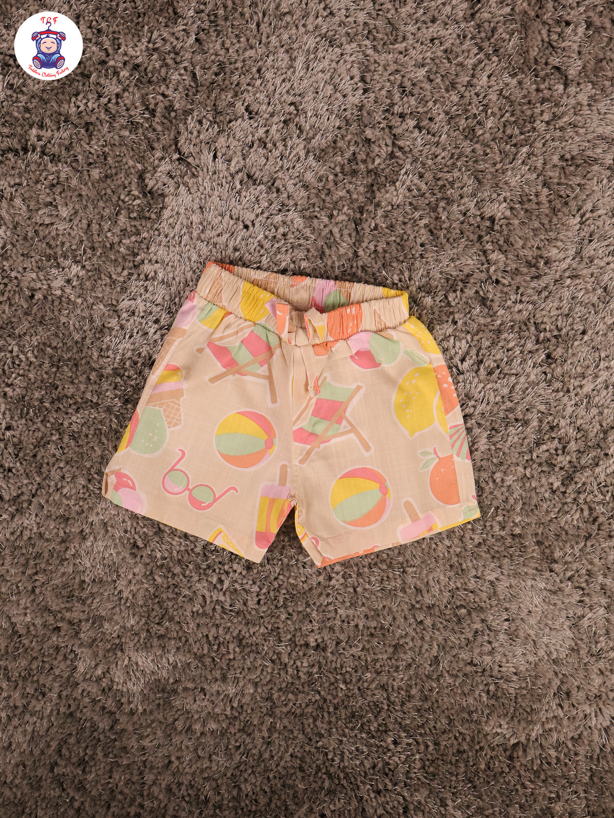 Cream Fruits - Boys Shirts & Shorts
