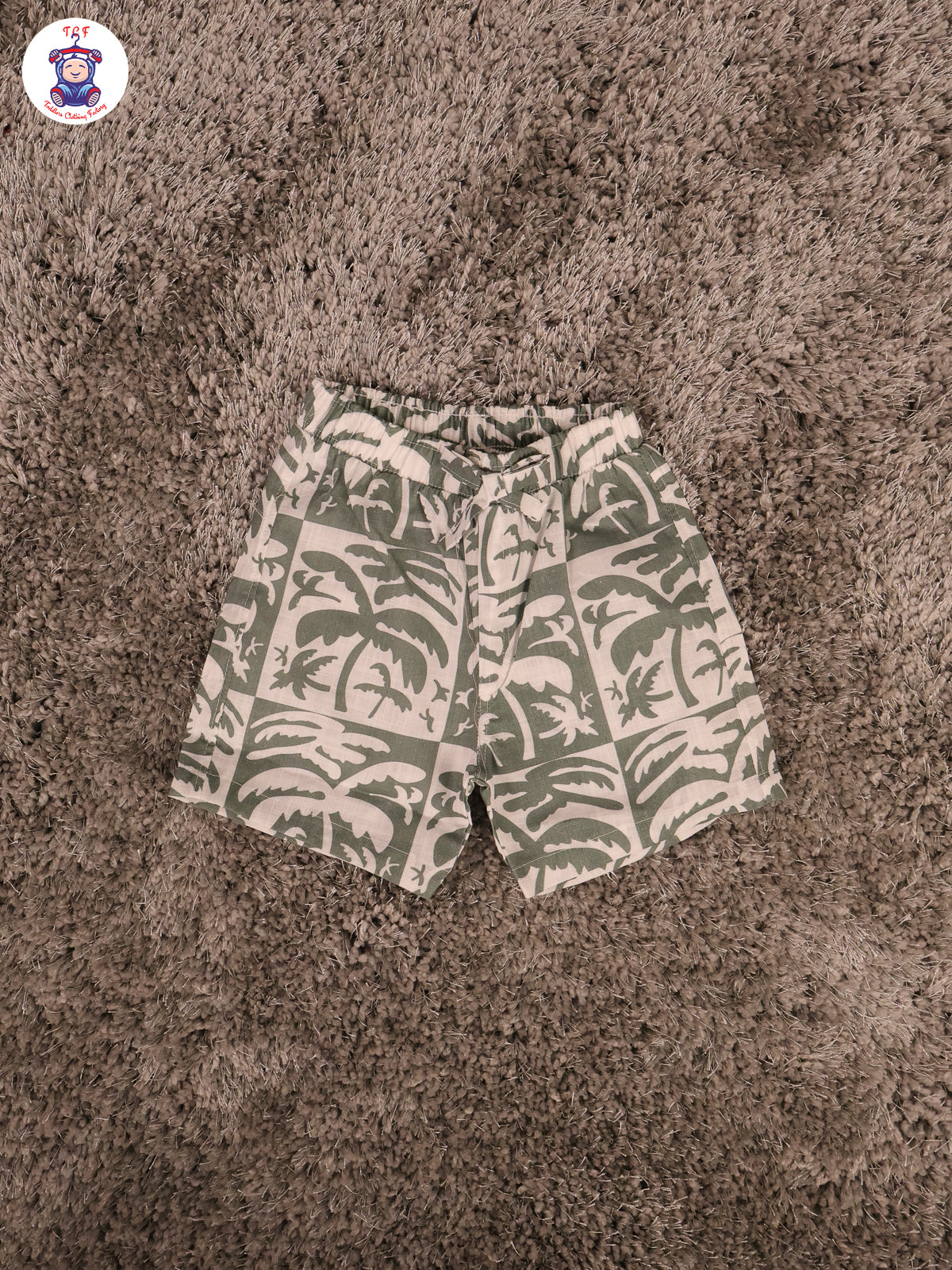 Green & White - Boys Shirts & Shorts