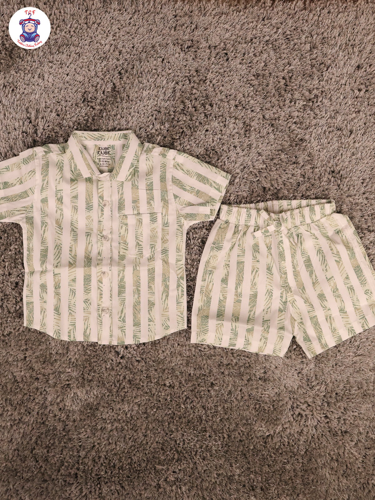 Green - Boys Shirts & Shorts