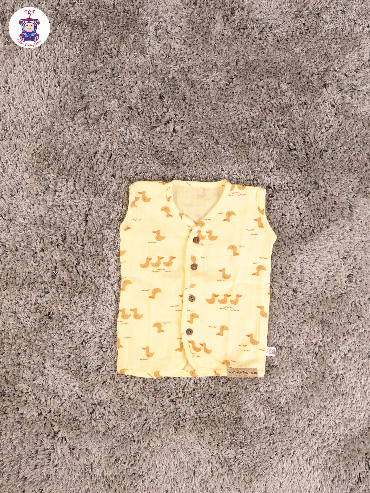 Yellow Duck - Unisex Muslin Jabla